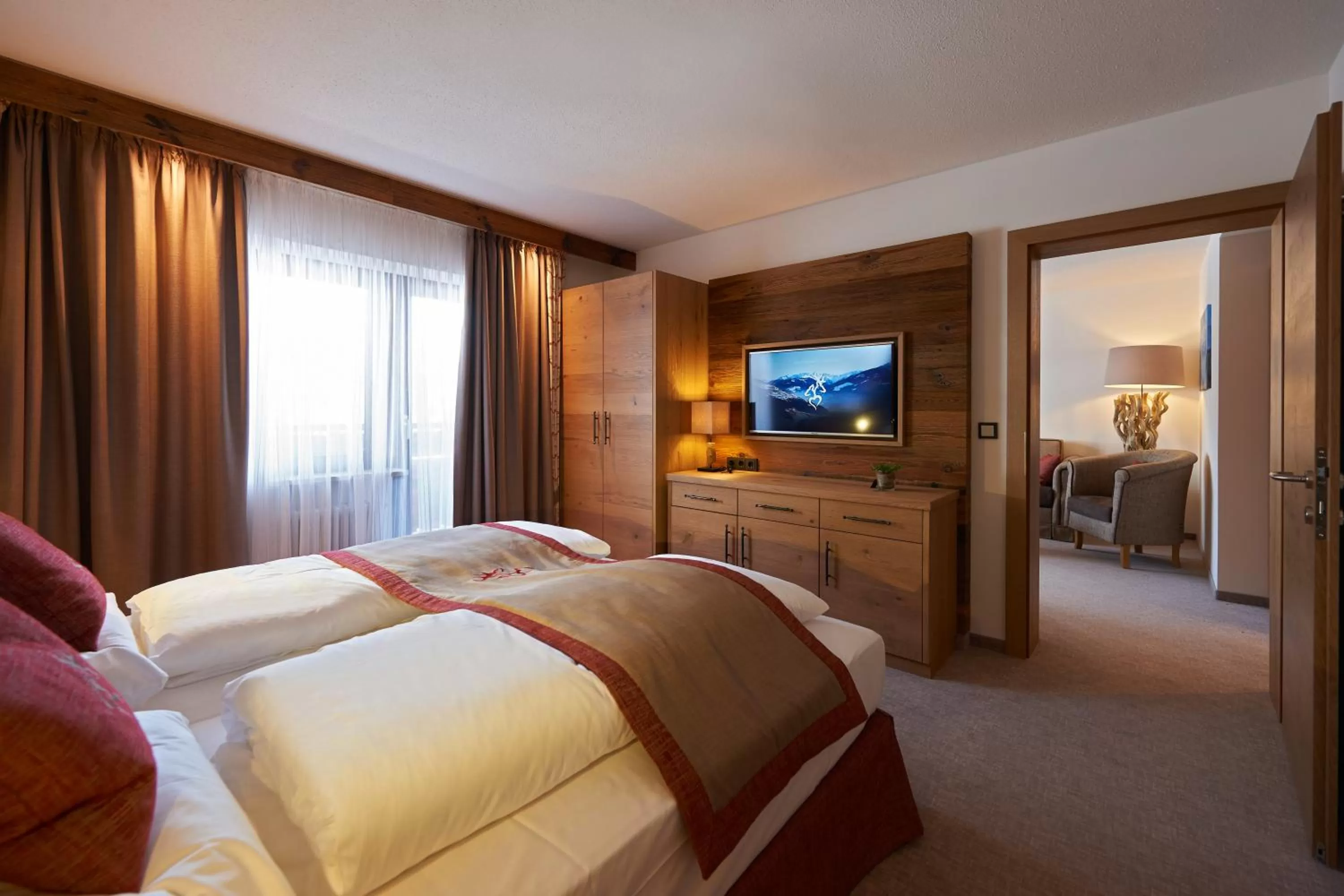 Bedroom, Bed in Boutique Hotel Herzhof - Garni-Appartements - Adults Only