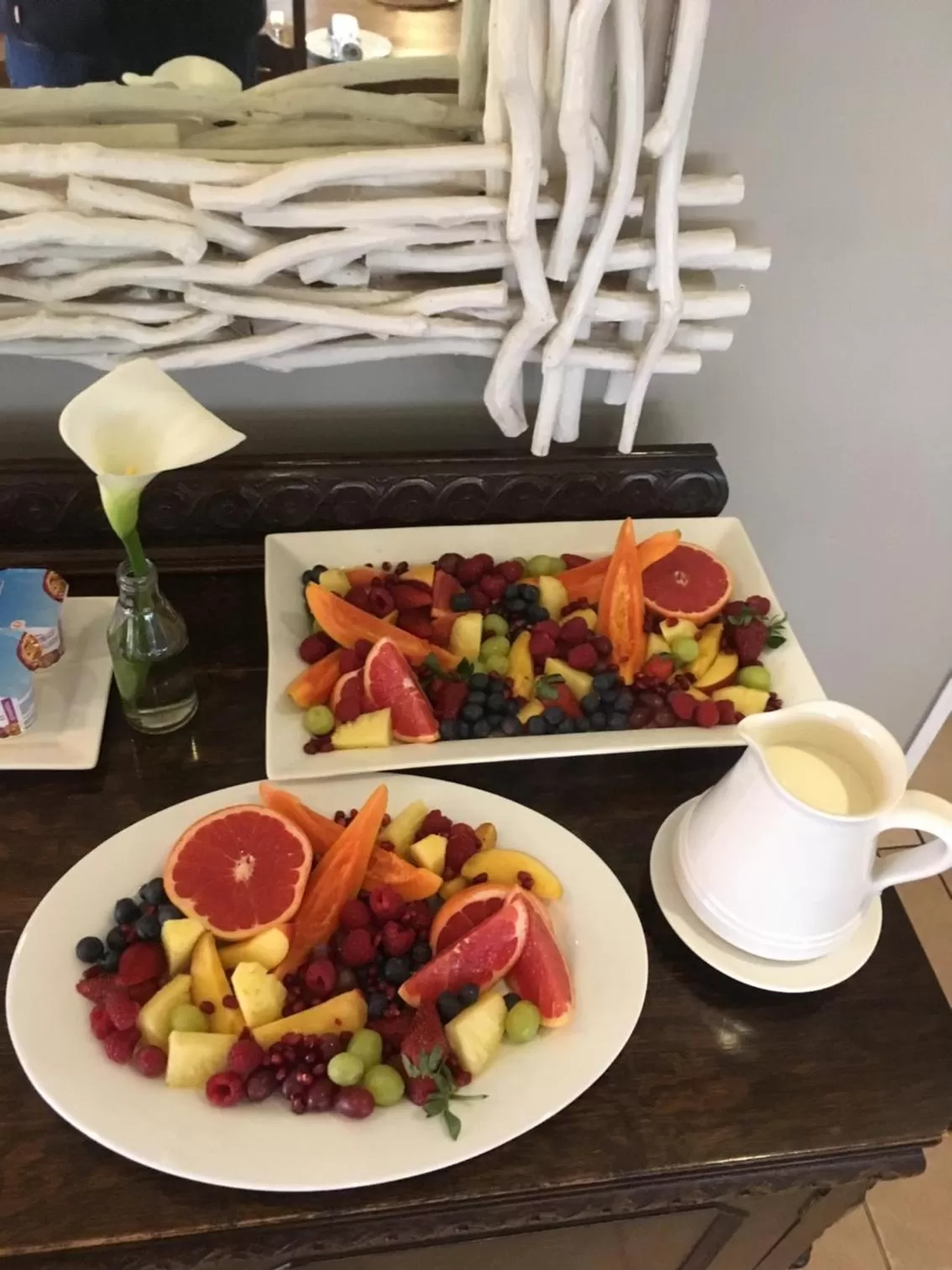 Breakfast in Sneezewood Farm Bed&Breakfast and Self-Catering Cottage