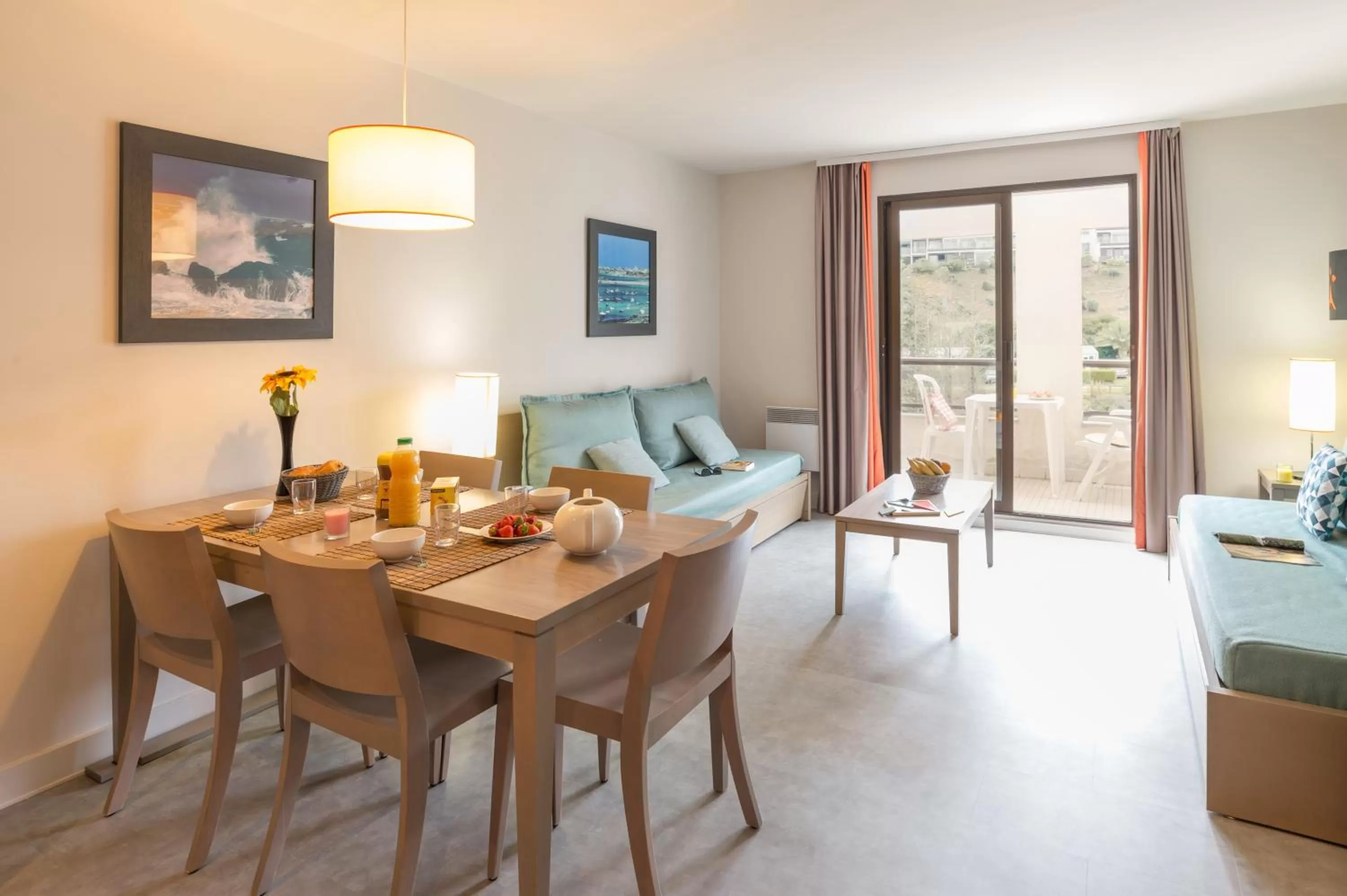 Balcony/Terrace in Résidence Pierre & Vacances L'Archipel