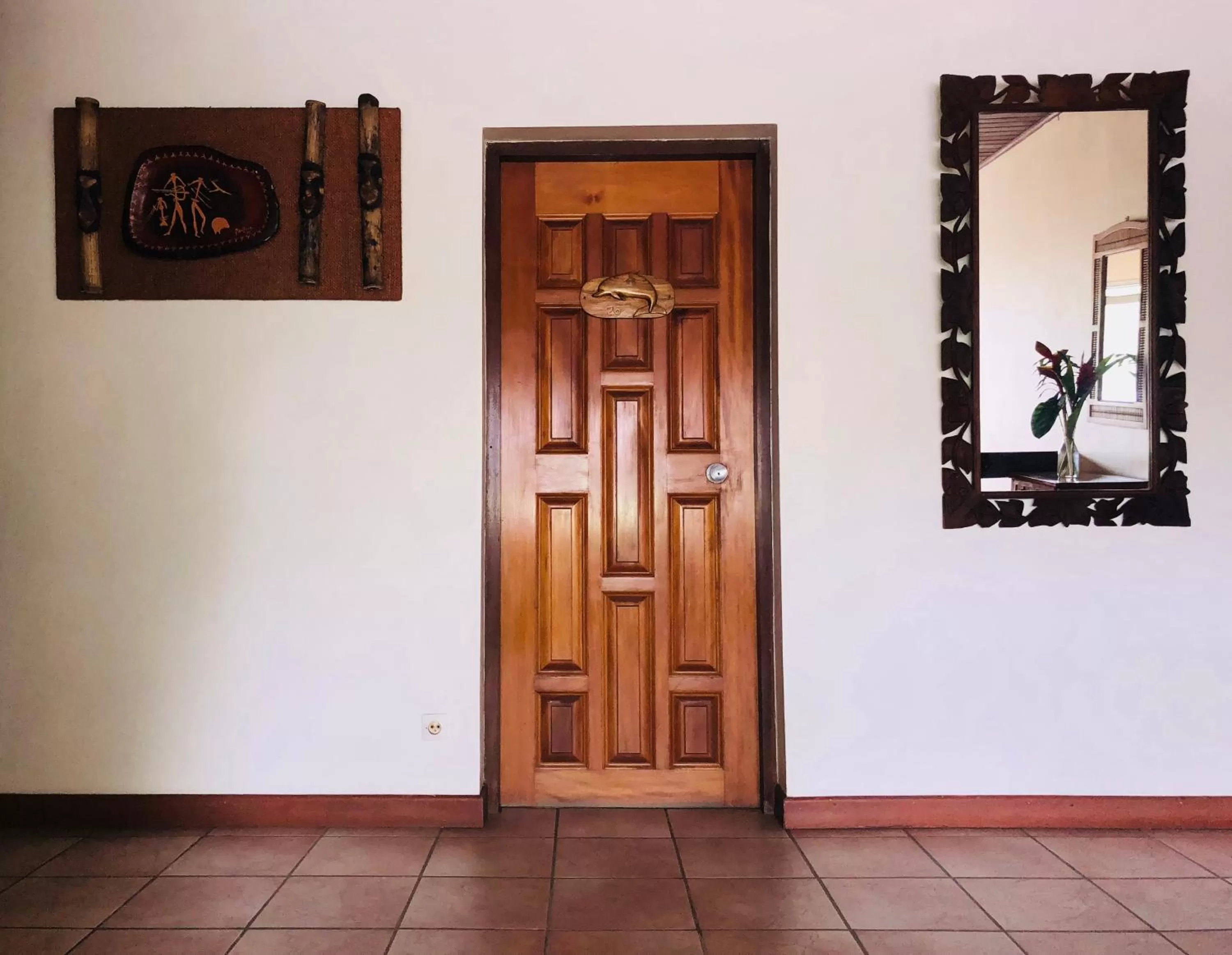 Decorative detail in Hotel Santo Vanuatu