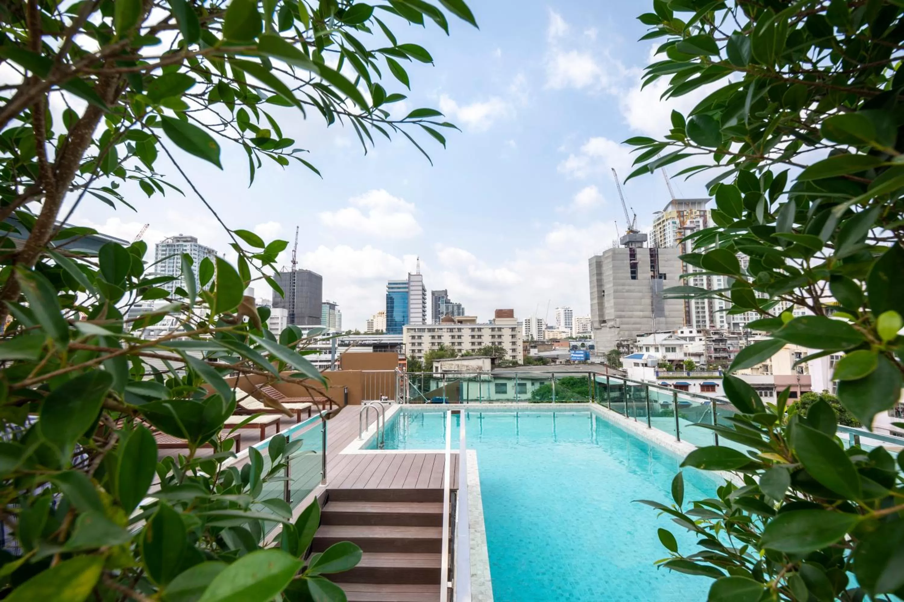Swimming pool in Hyde Park Hotel Bangkok