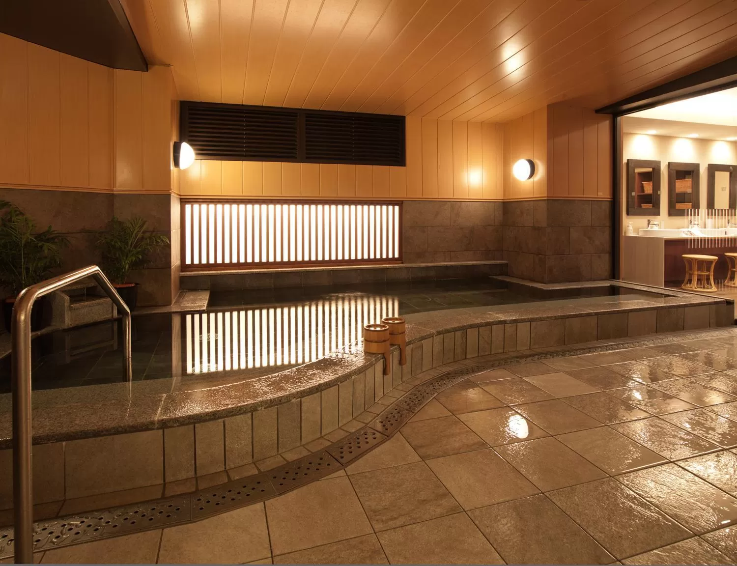 Public Bath in Nishitetsu Inn Kurosaki