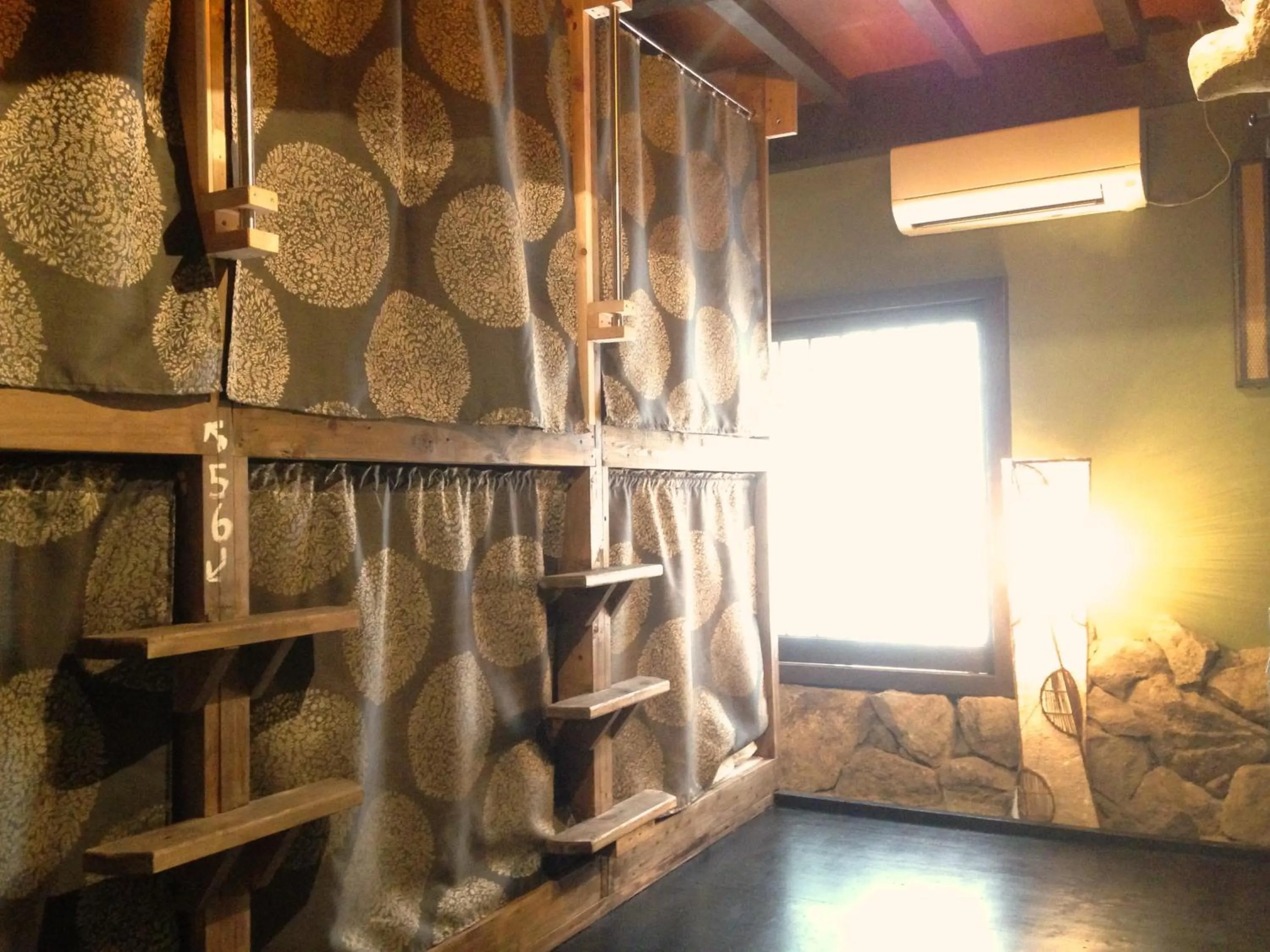 Decorative detail in Hostel Nakamura Kobe