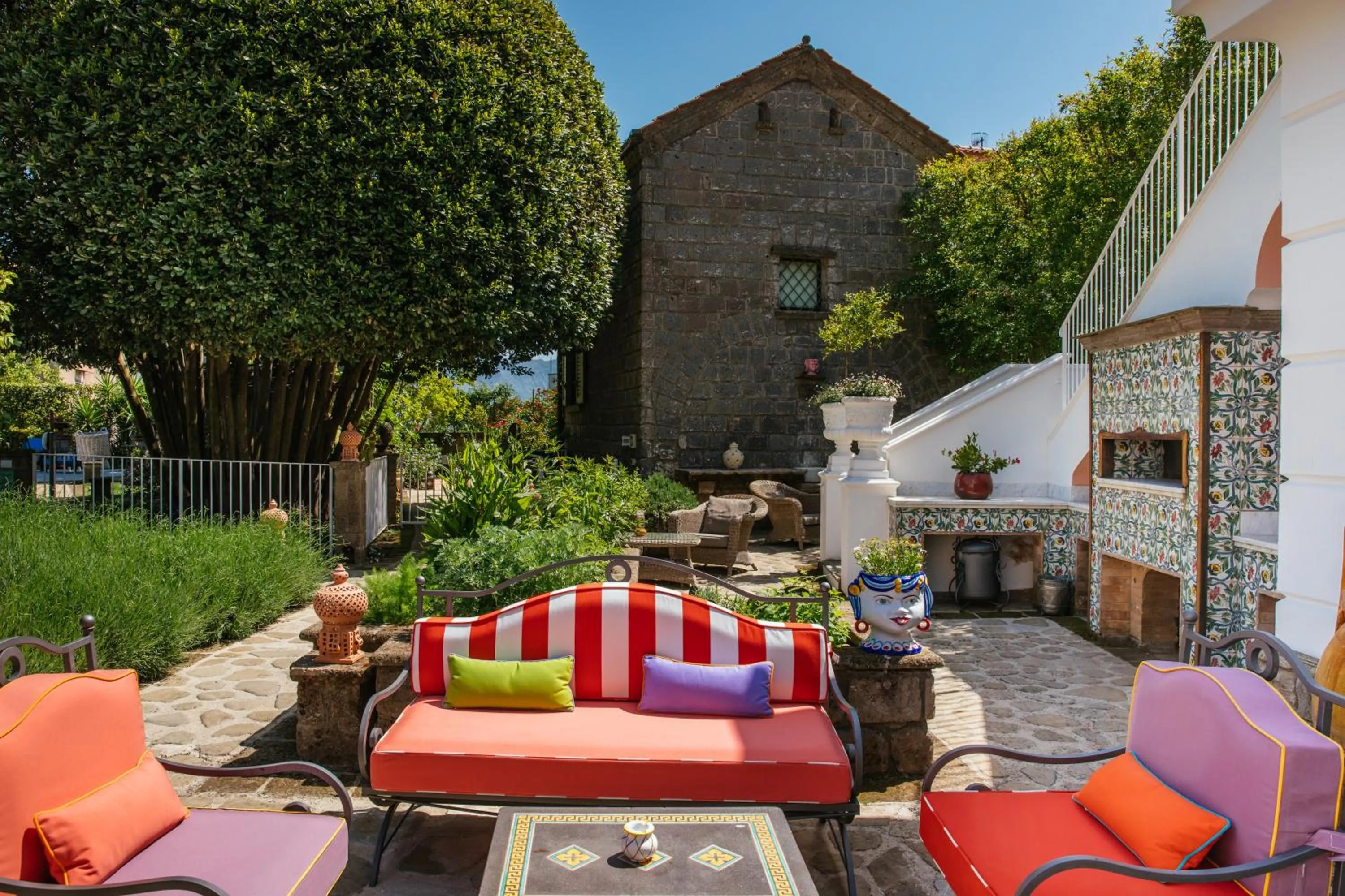 Garden in Boutique Hotel Don Alfonso 1890