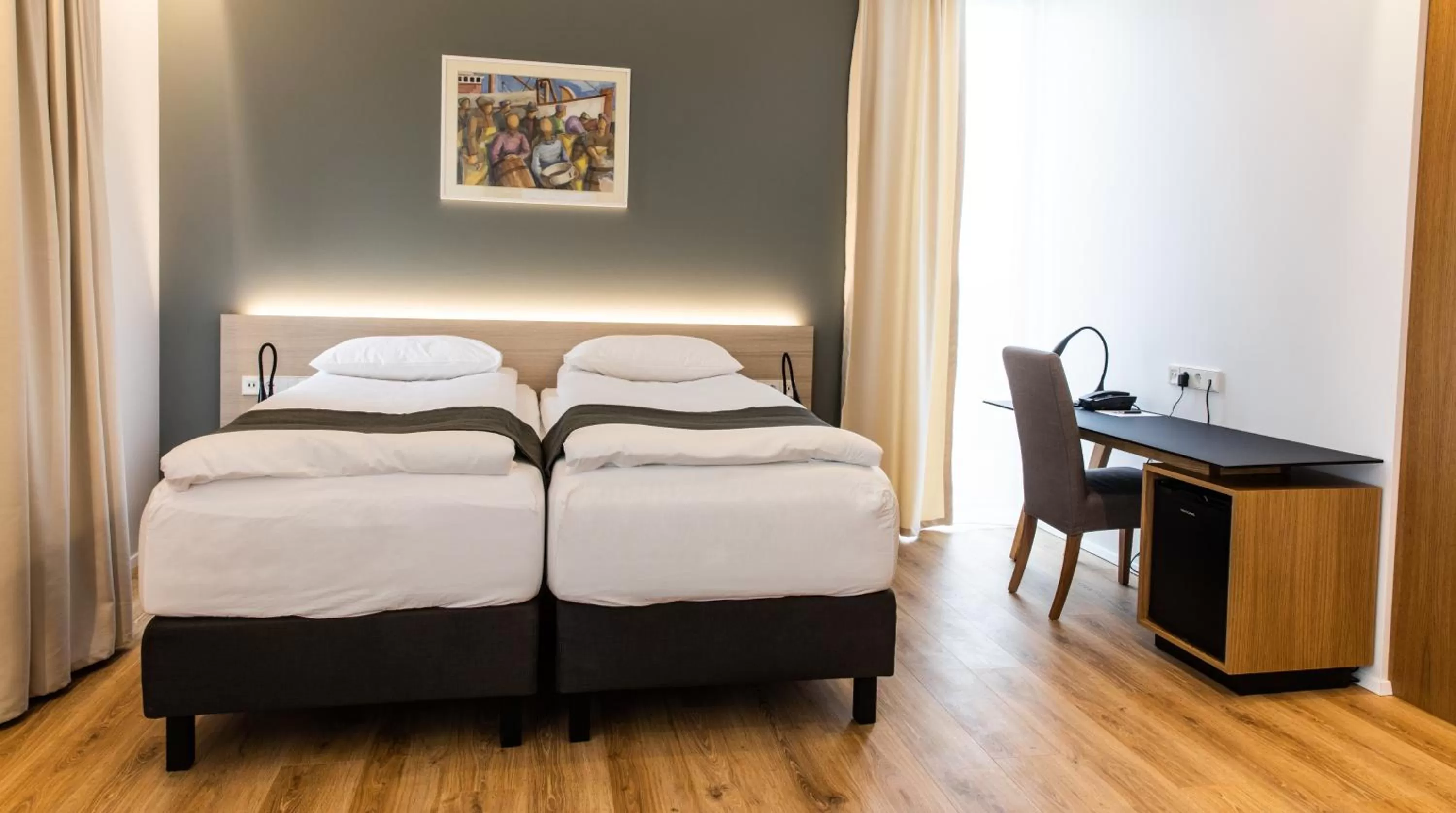 Bed in Hotel South Coast