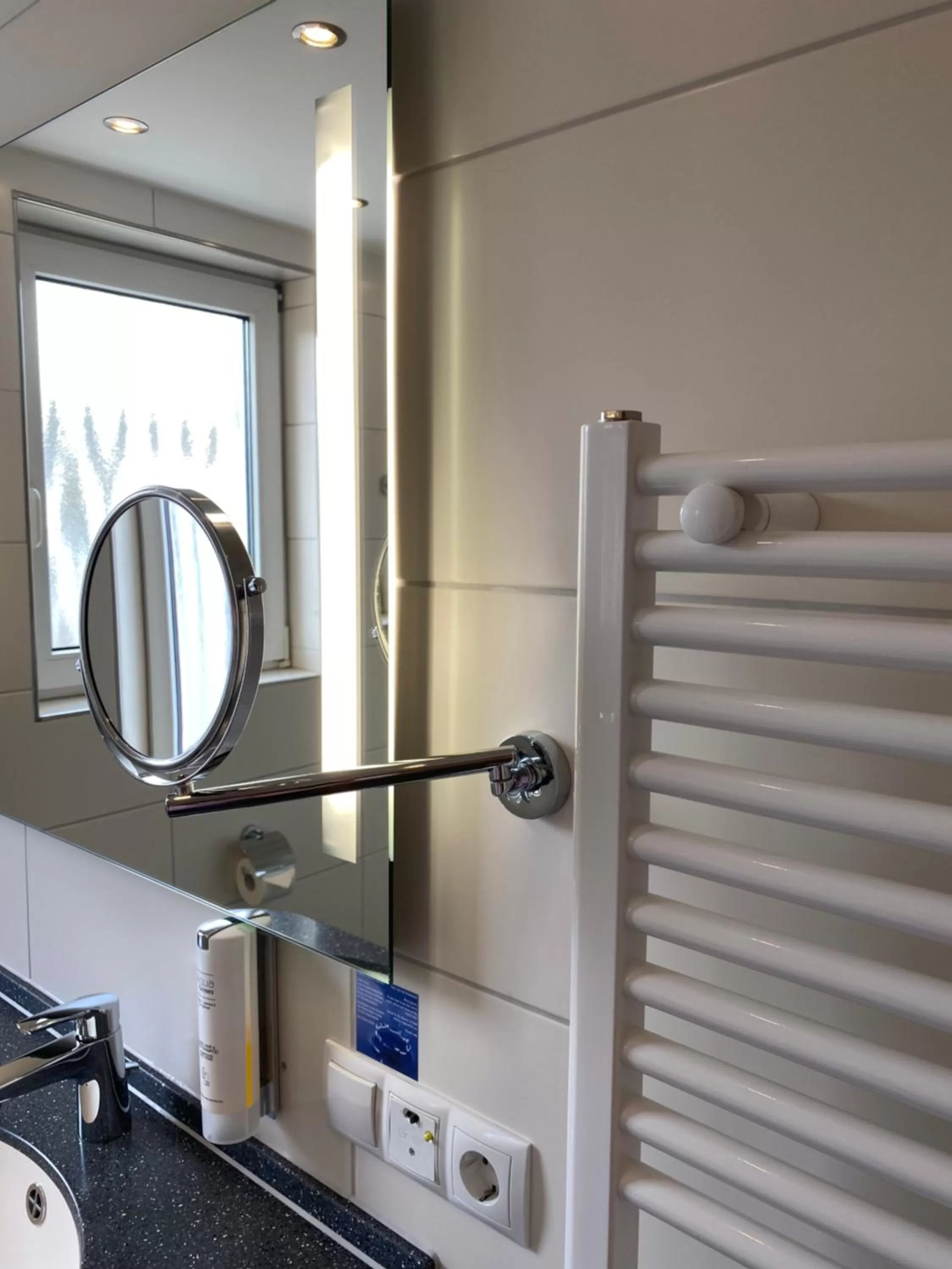 Bathroom in Hotel in den Herrnwiesen