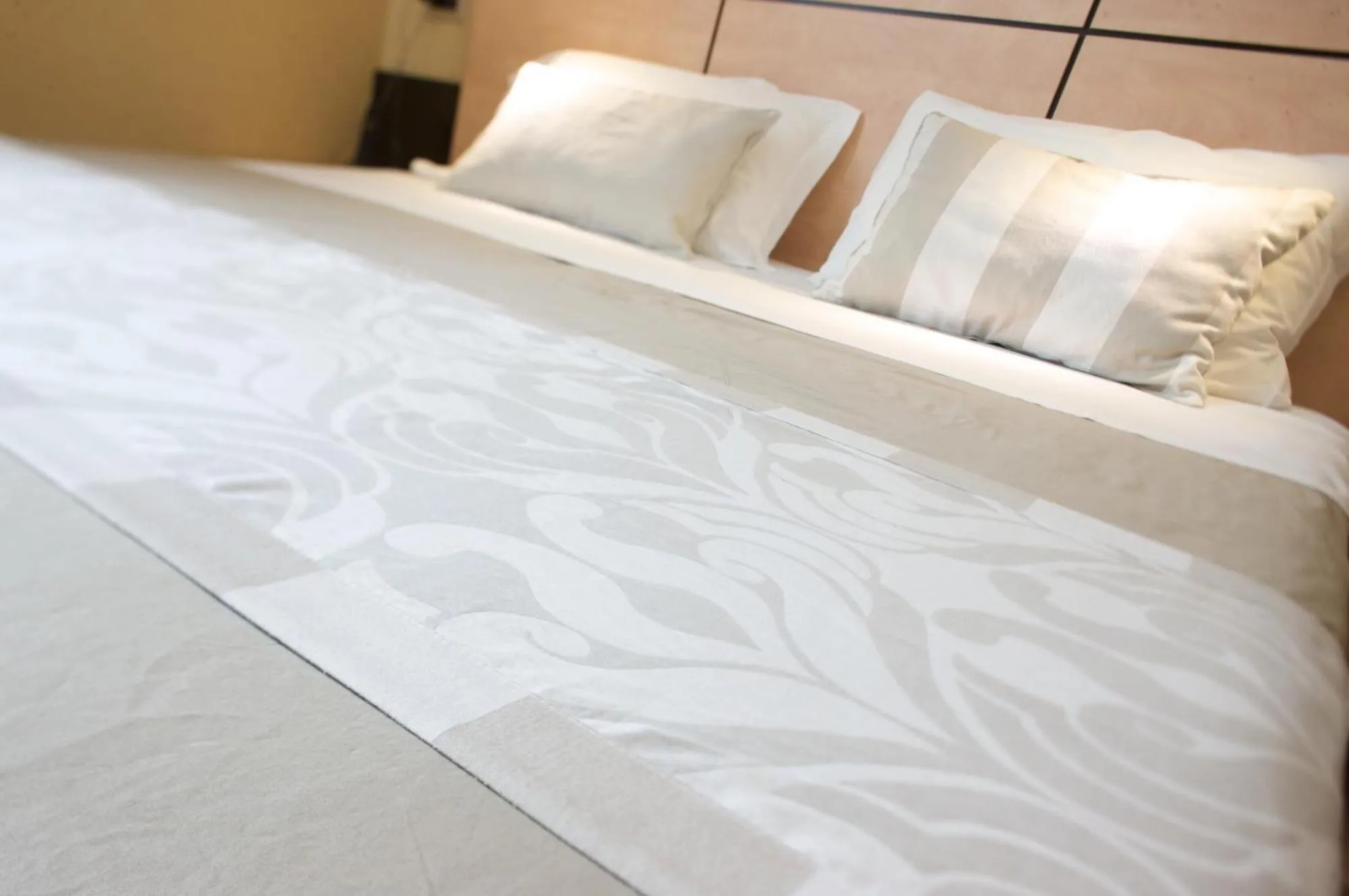 Bed in Hotel Cimarosa