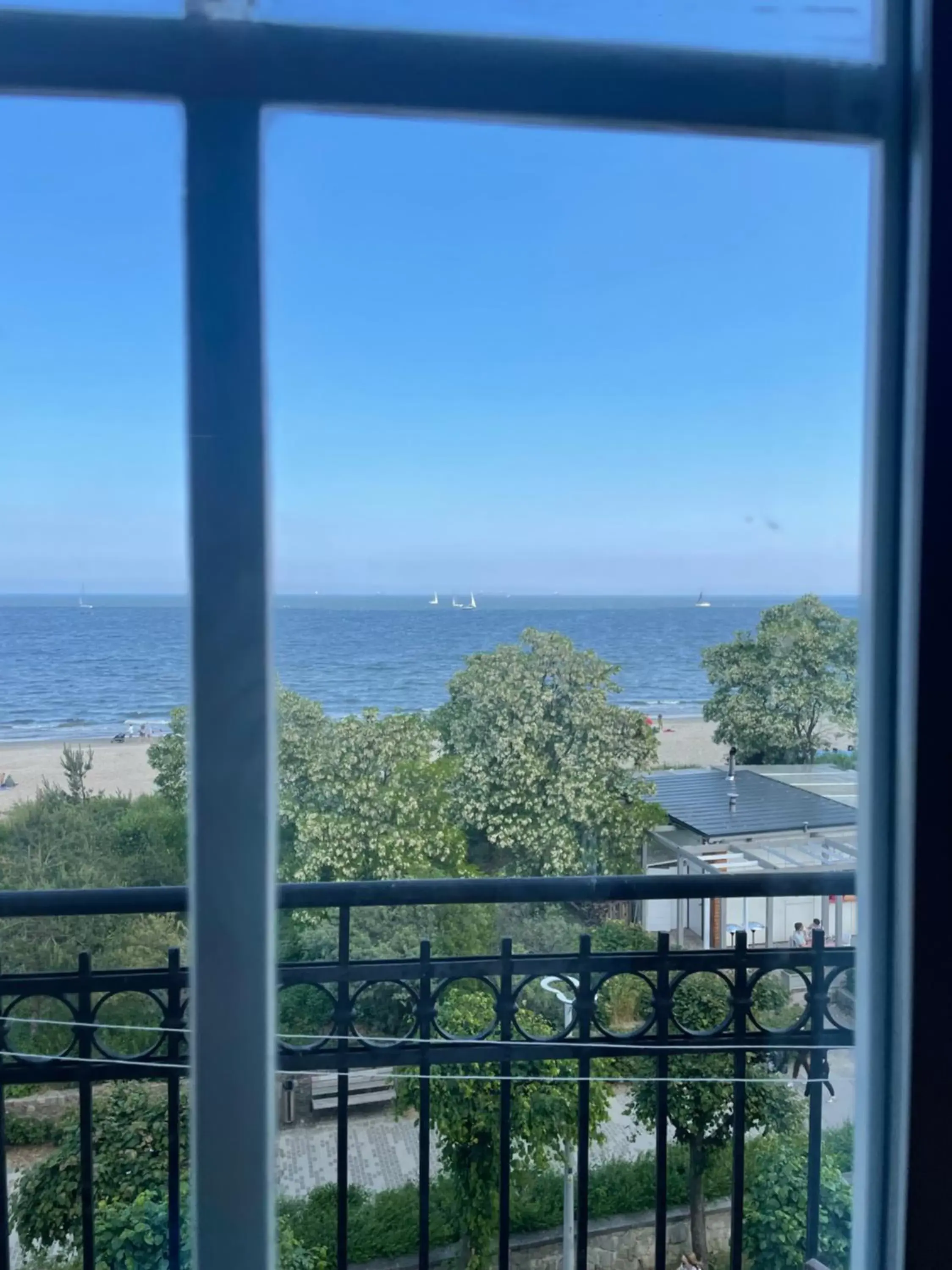 Triple Room with Balcony in Willa Księżniczki Sopotu Triple Room with Balcony in Willa Księżniczki Sopotu