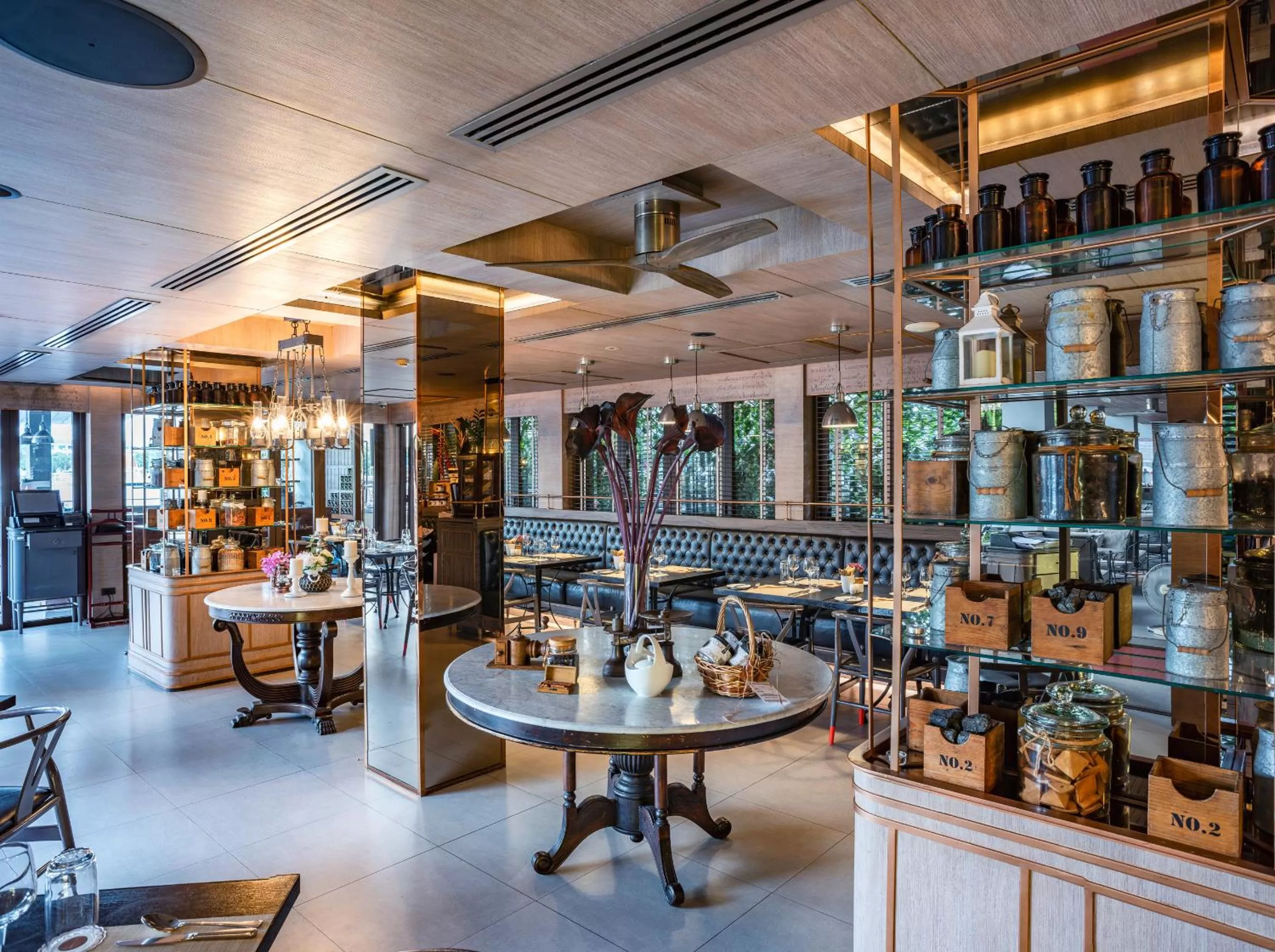 Restaurant/places to eat in Riva Surya Bangkok