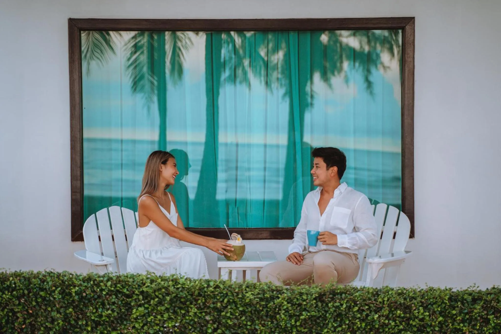 Sea view in Chaolao Tosang Beach Hotel