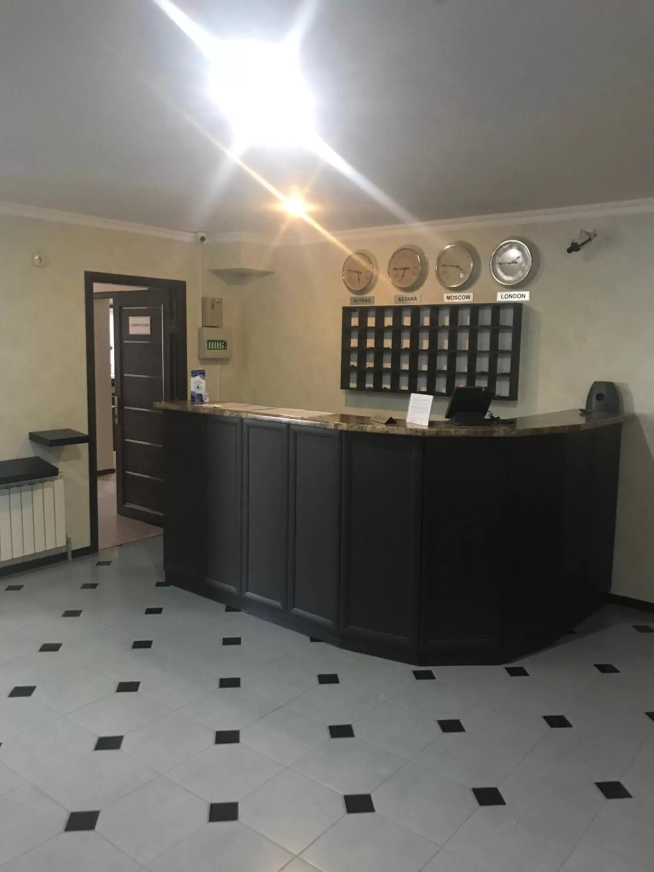 Lobby/Reception in Hotel Laeti-Zhaiyk