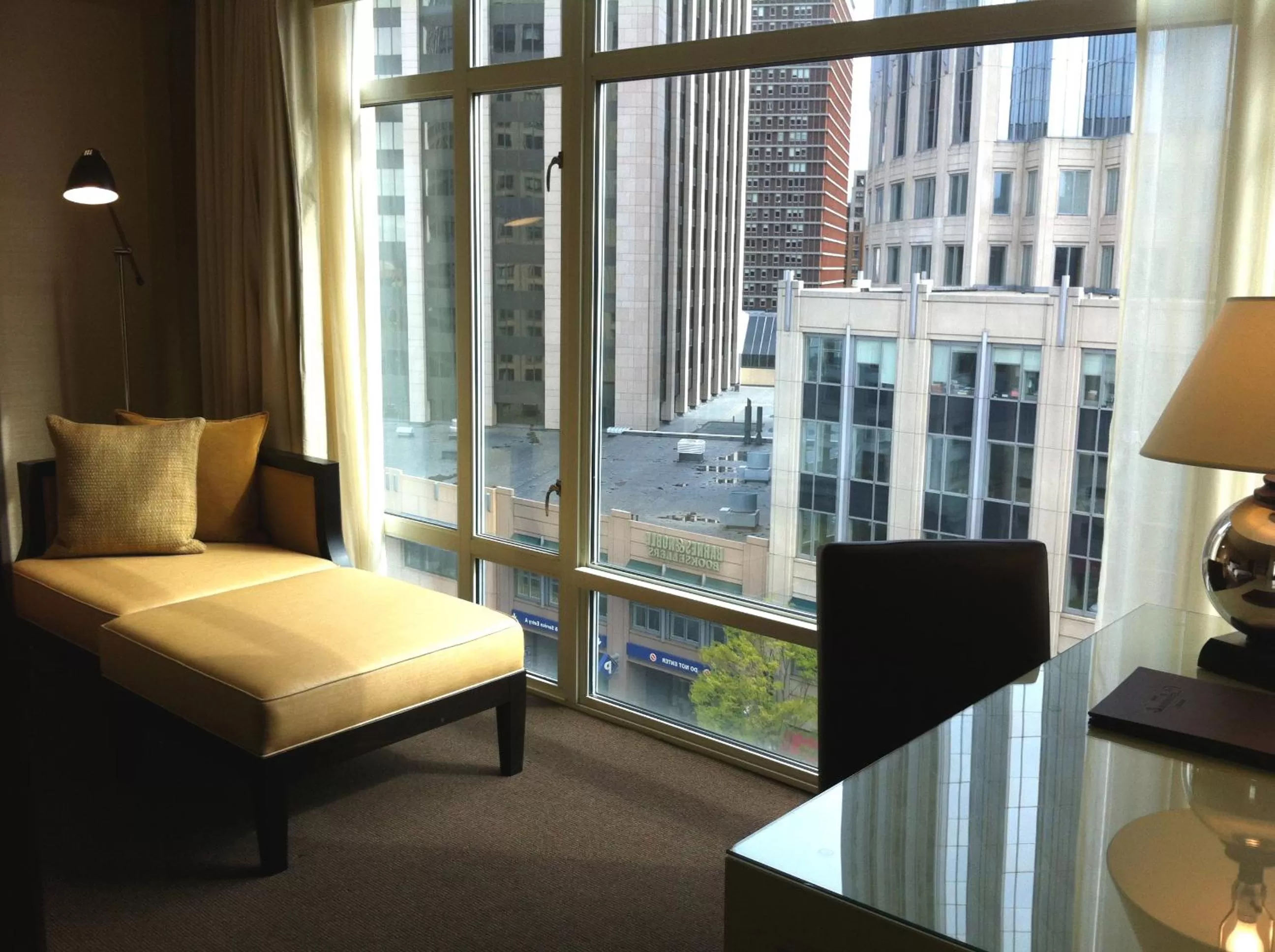 Living room, Bed in The Colonnade Hotel