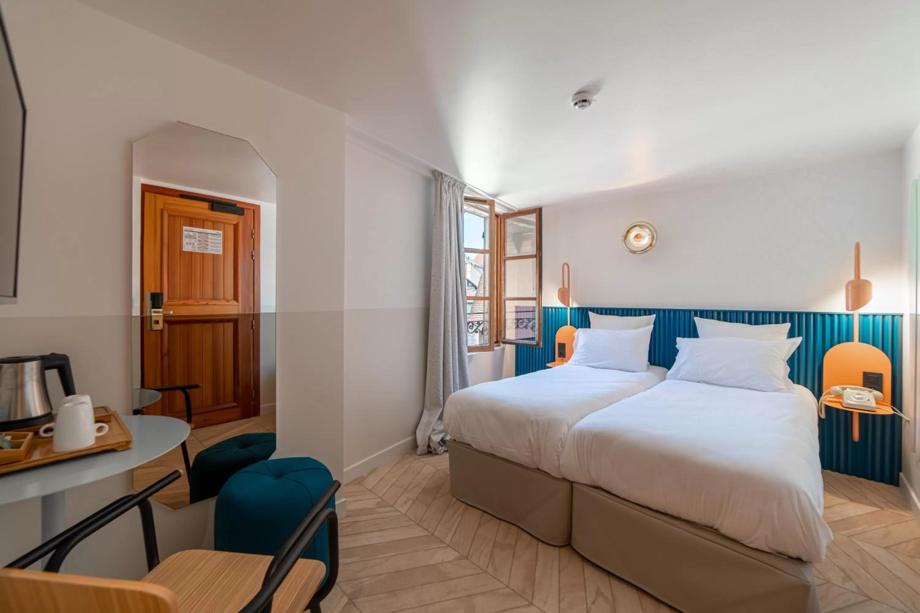 Photo of the whole room, Bed in Hôtel du Palais de l'Isle