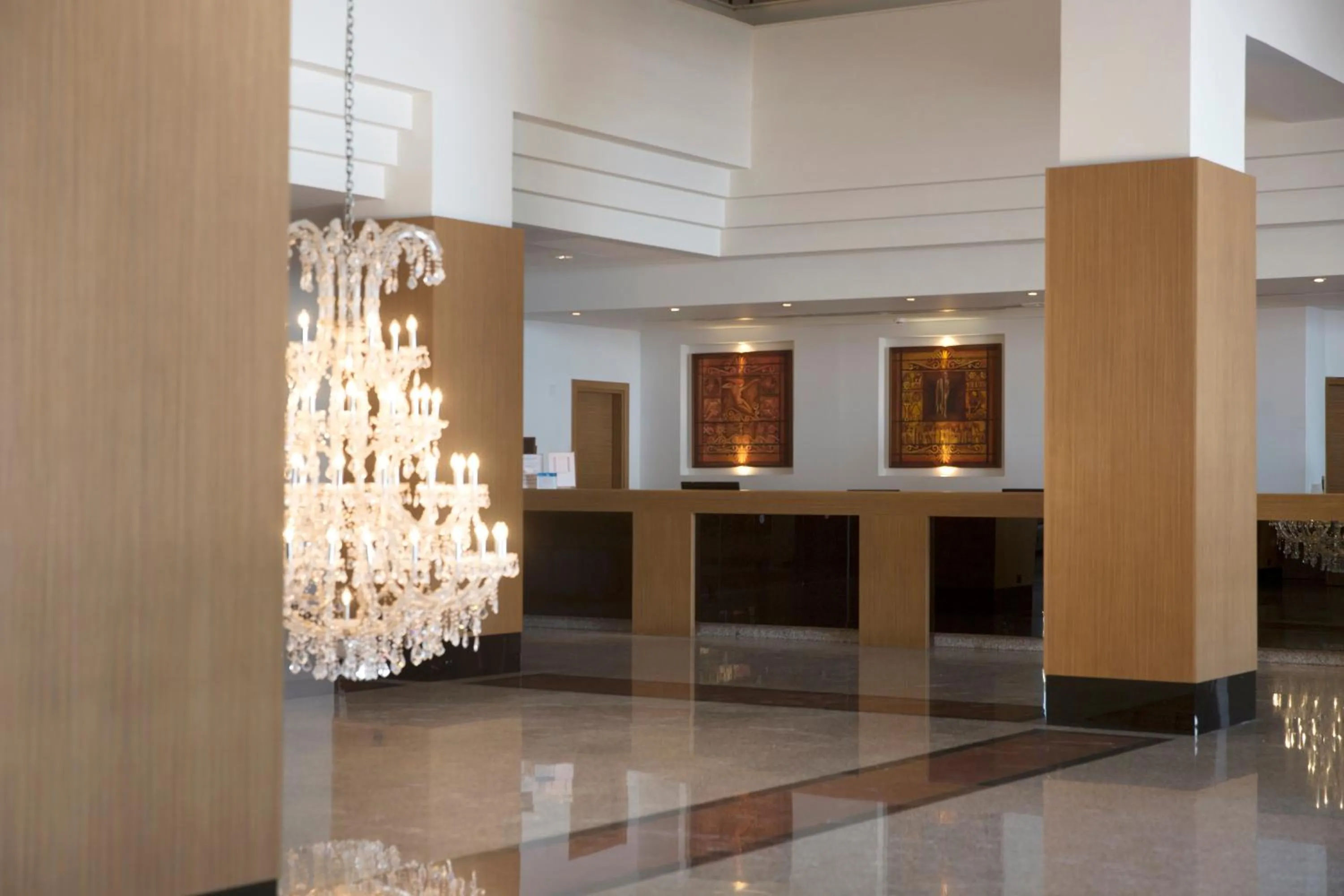 Lobby or reception in Venus Beach Hotel