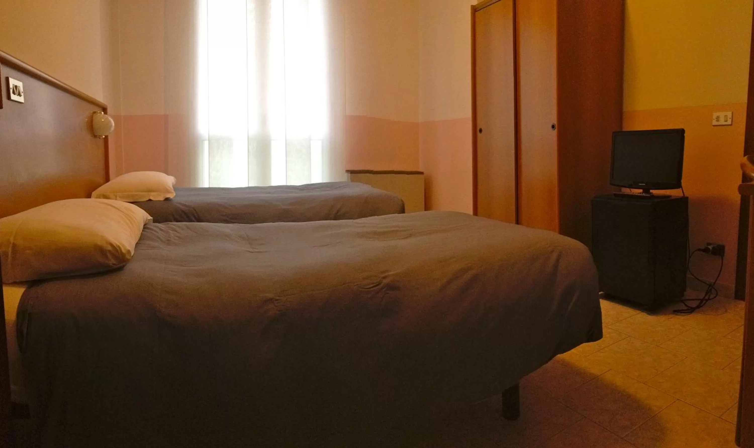 Bed in Hotel Monumento