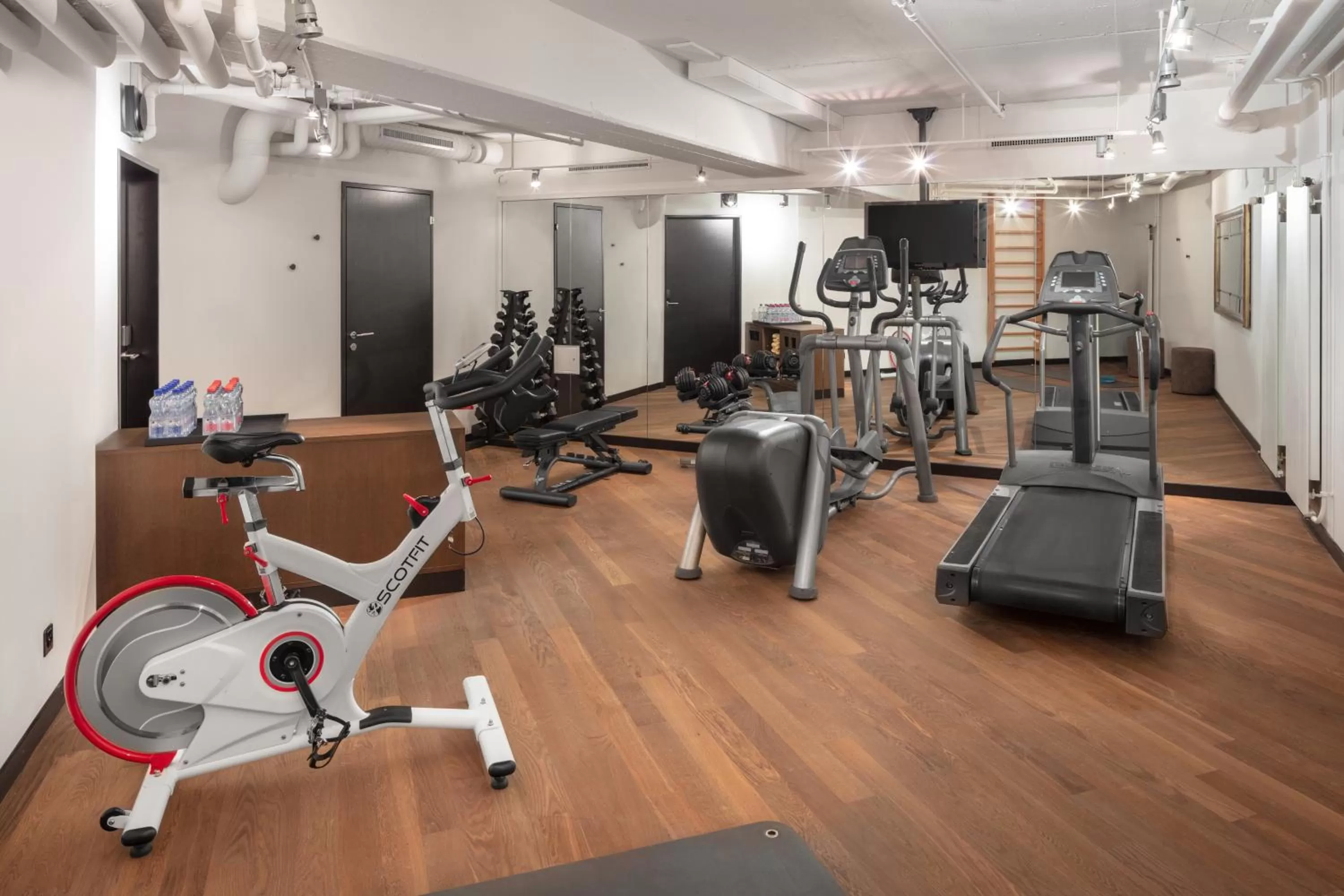 Fitness centre/facilities in Hotel Victoria