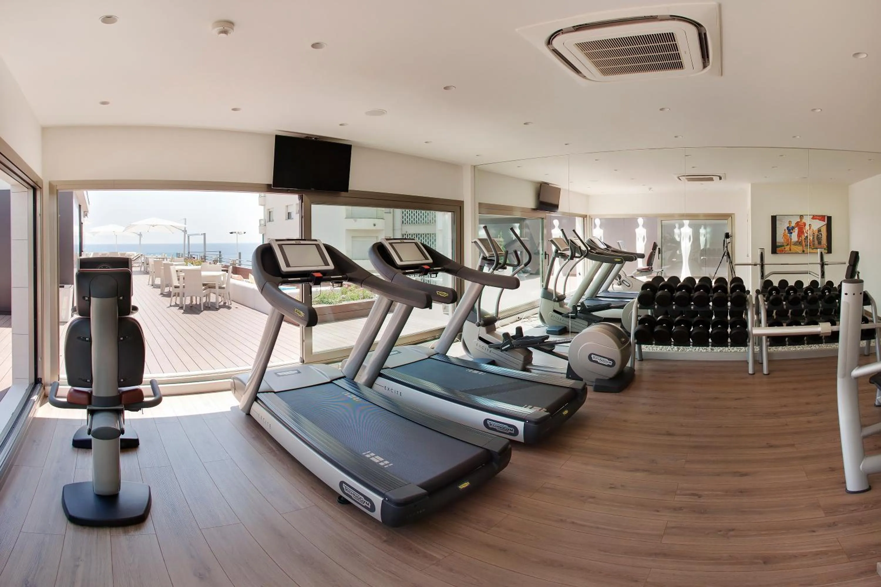 Fitness centre/facilities in Cosmopolita Hotel Boutique & Spa