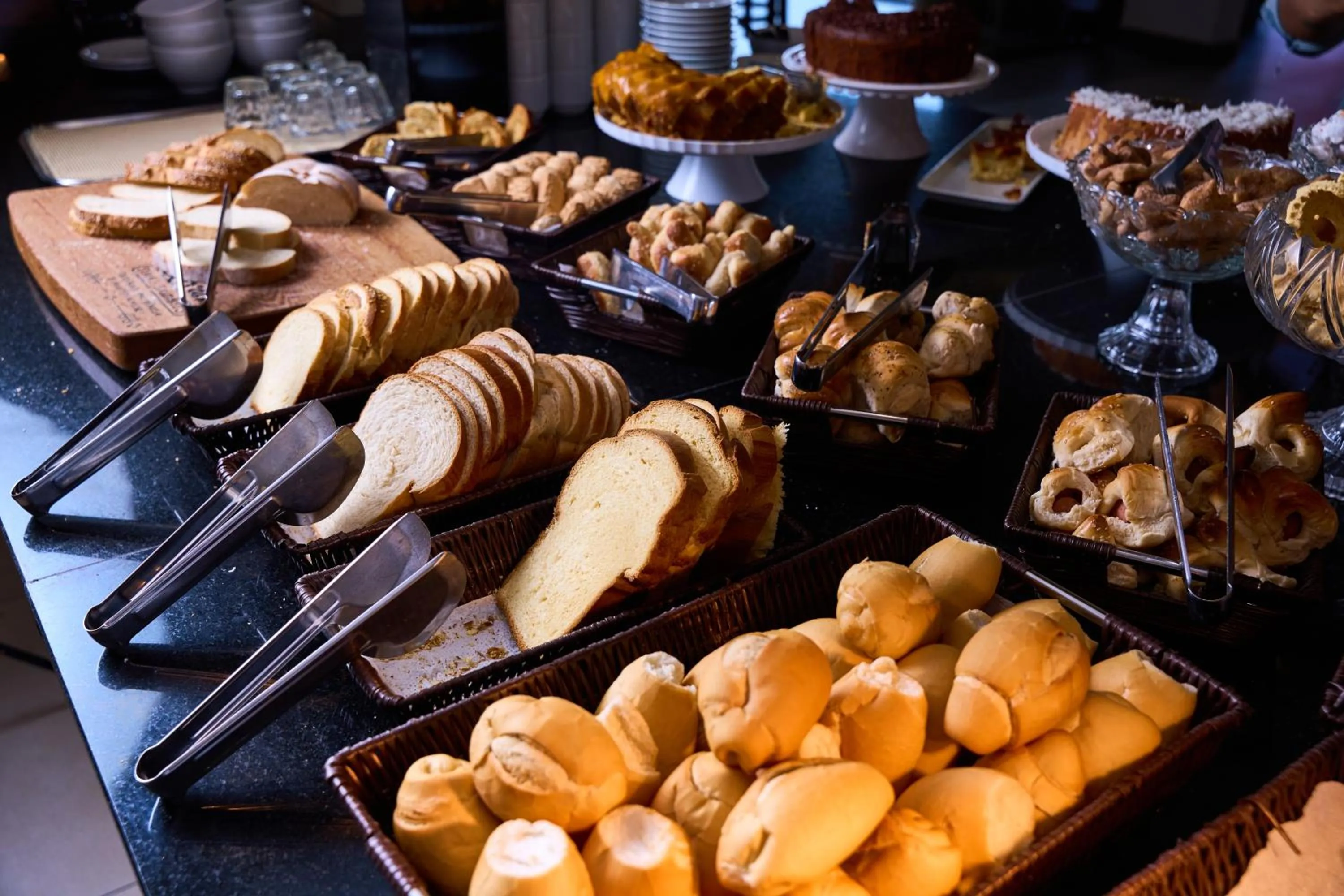 Buffet breakfast in Foz Plaza Hotel