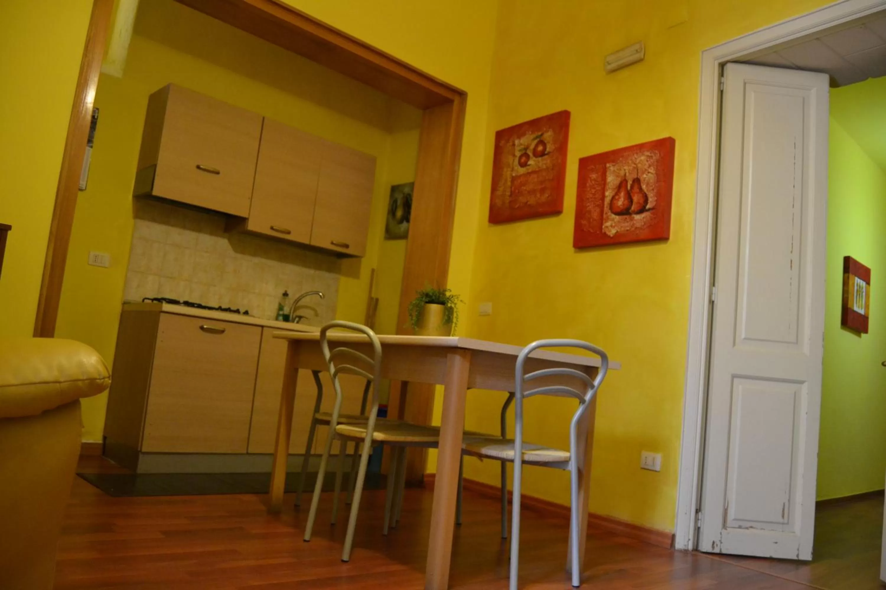 Kitchen or kitchenette in B&B La Corte Lecce