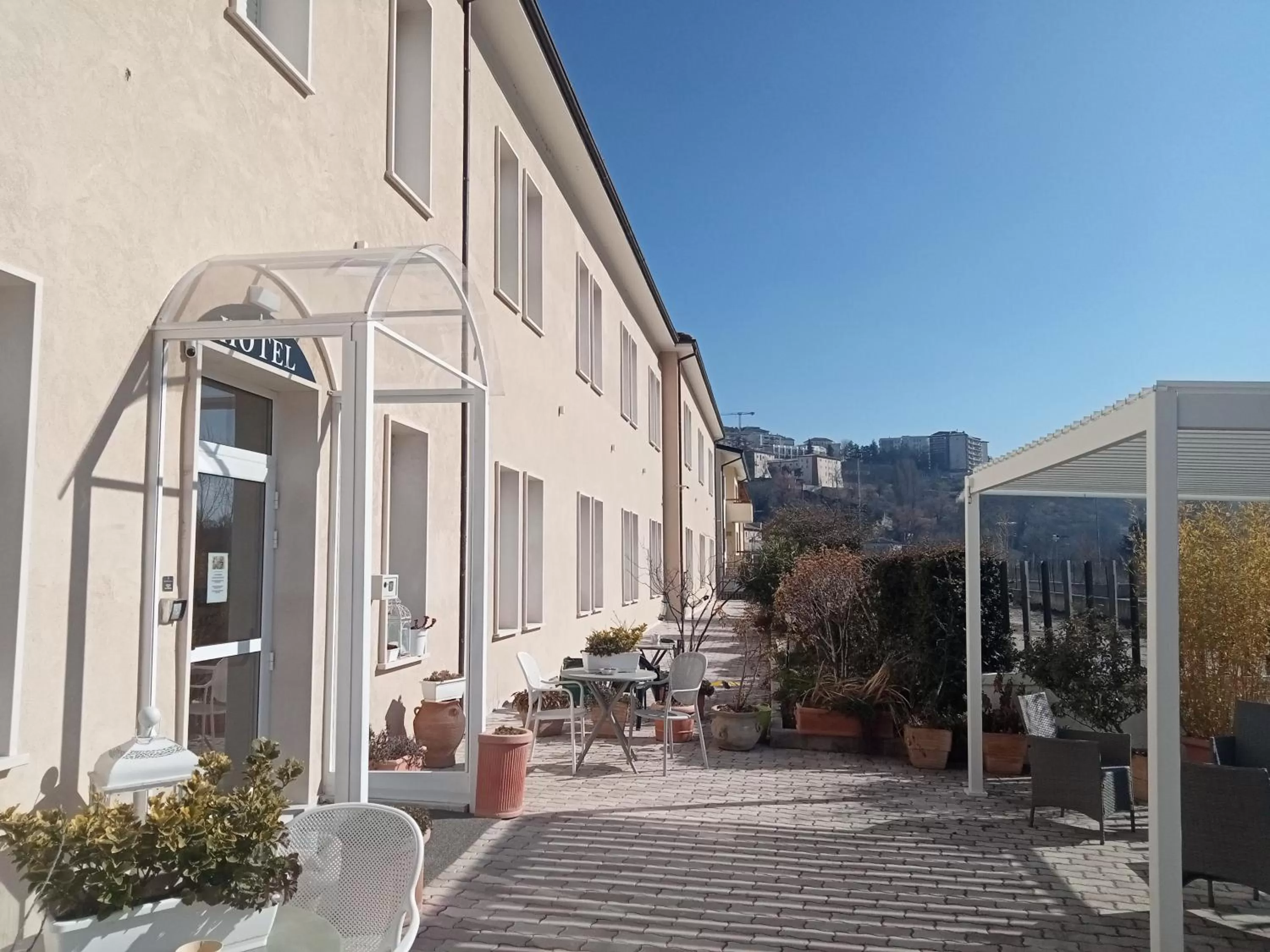 Property building in Hotel Porta Rivera