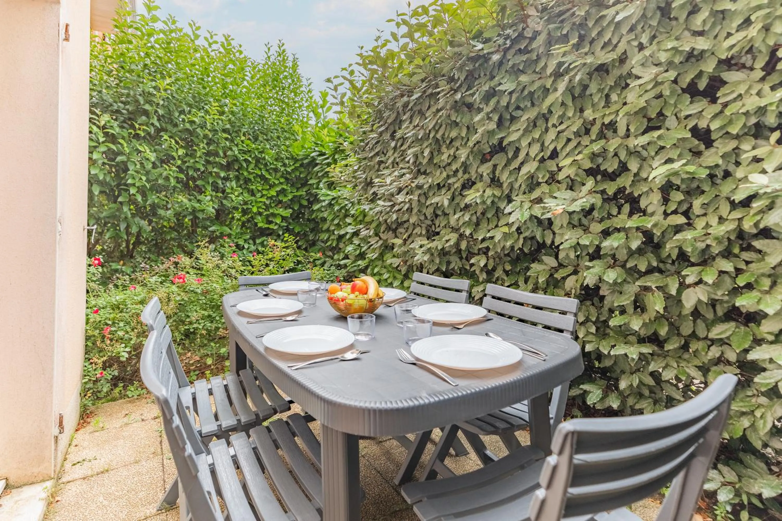 Balcony/Terrace in Appart'City Classic Toulouse Colomiers