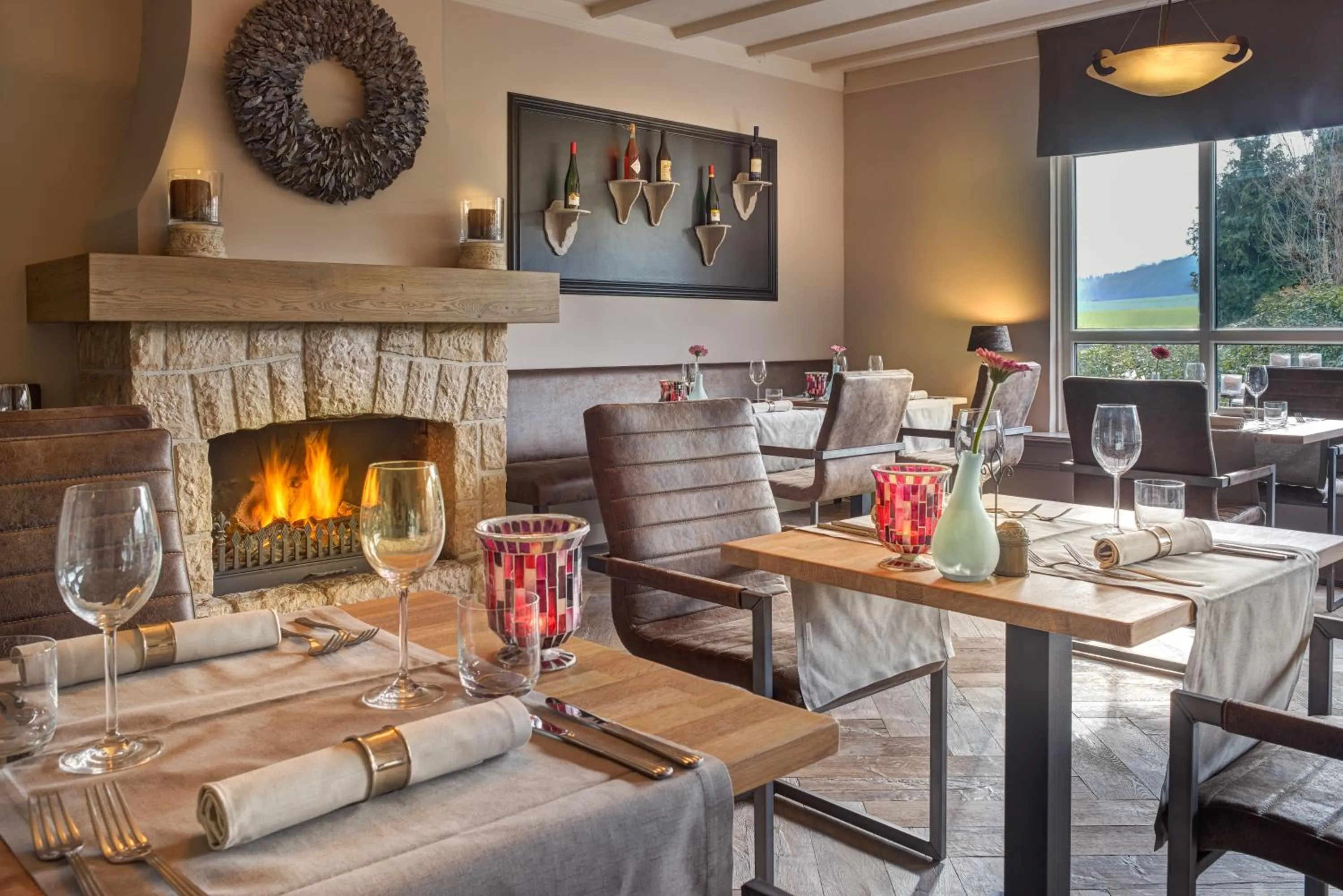 Restaurant/places to eat in Hotel Creusen