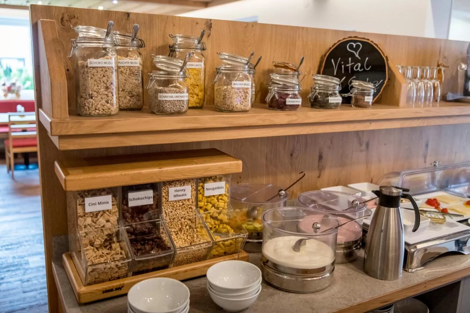 Food and drinks in Familienhotel Central