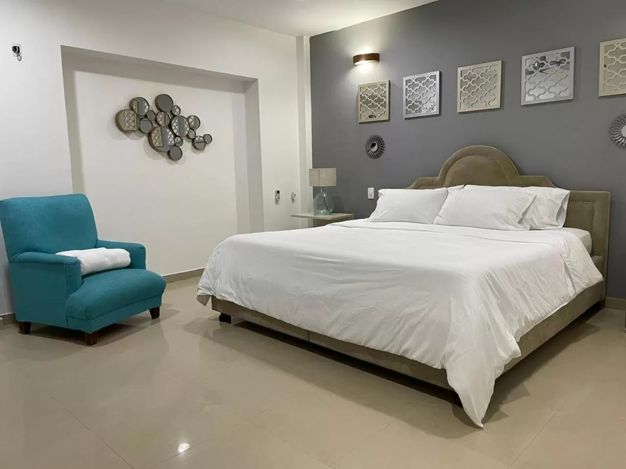 Bed in Hotel Boutique Casa Mar