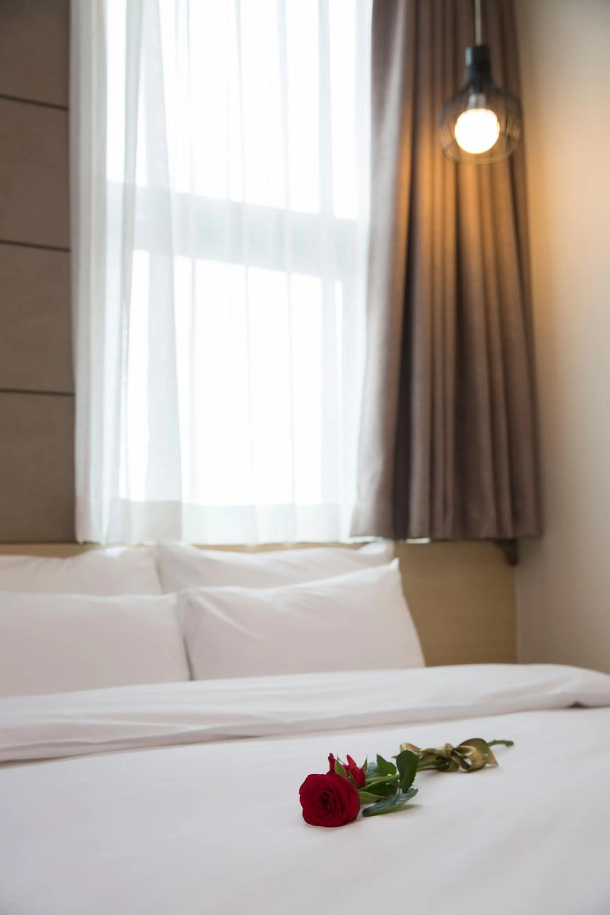 Decorative detail, Bed in Hotel Nafore