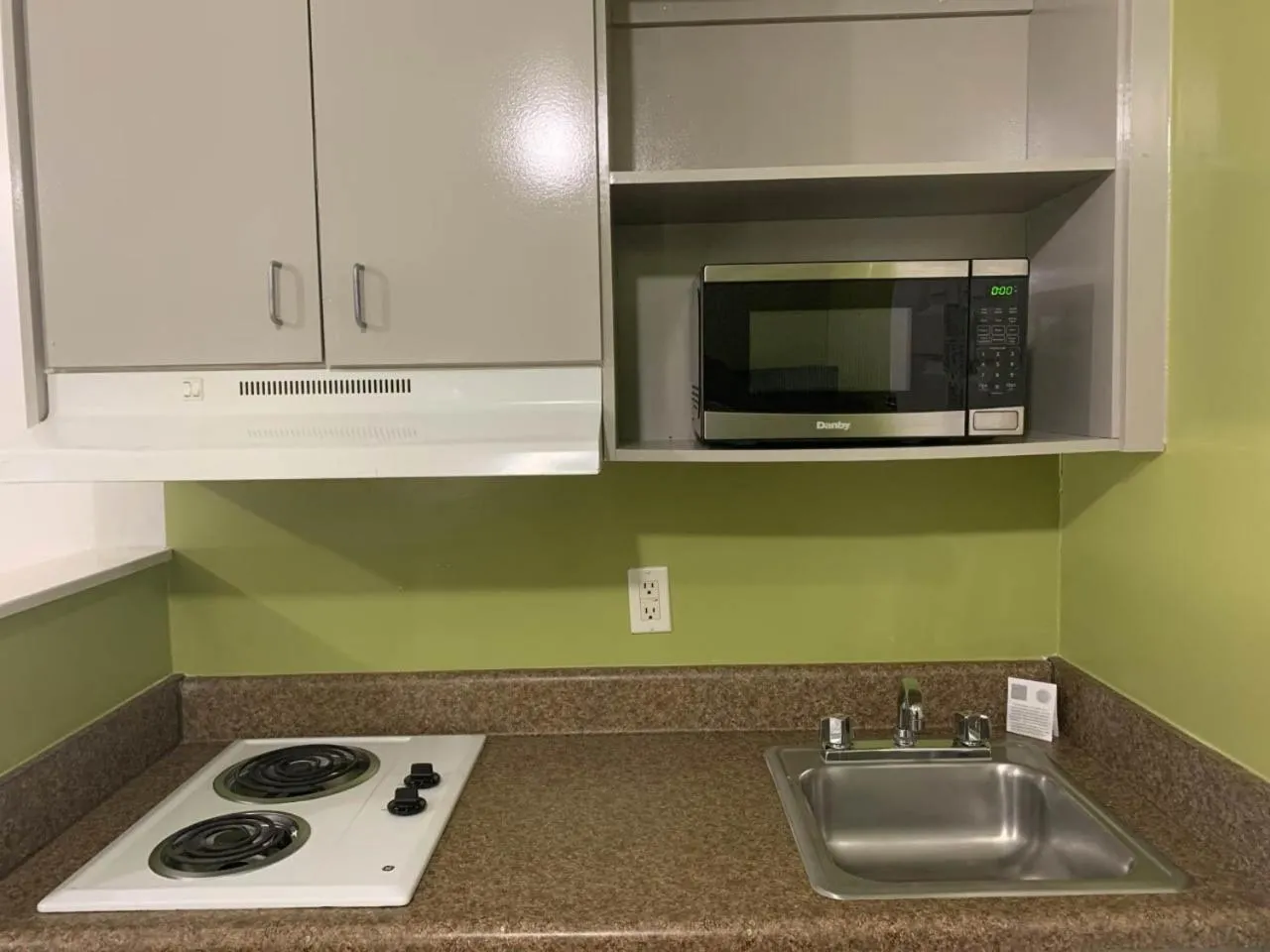 Kitchen or kitchenette in Studio 6-Hampton, VA - Langley AFB Area