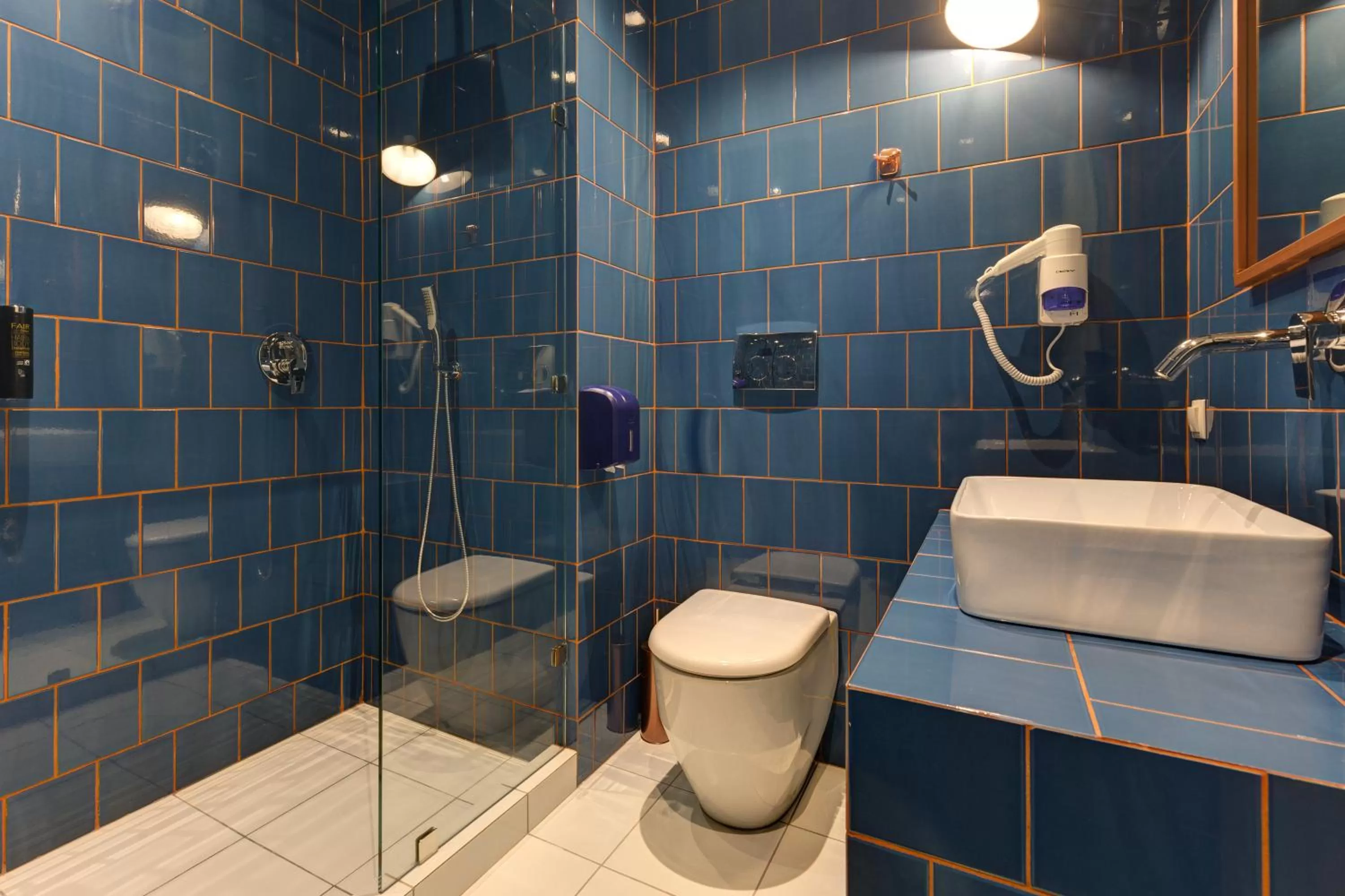 Bathroom in Colors Urban Hotel Thessaloniki