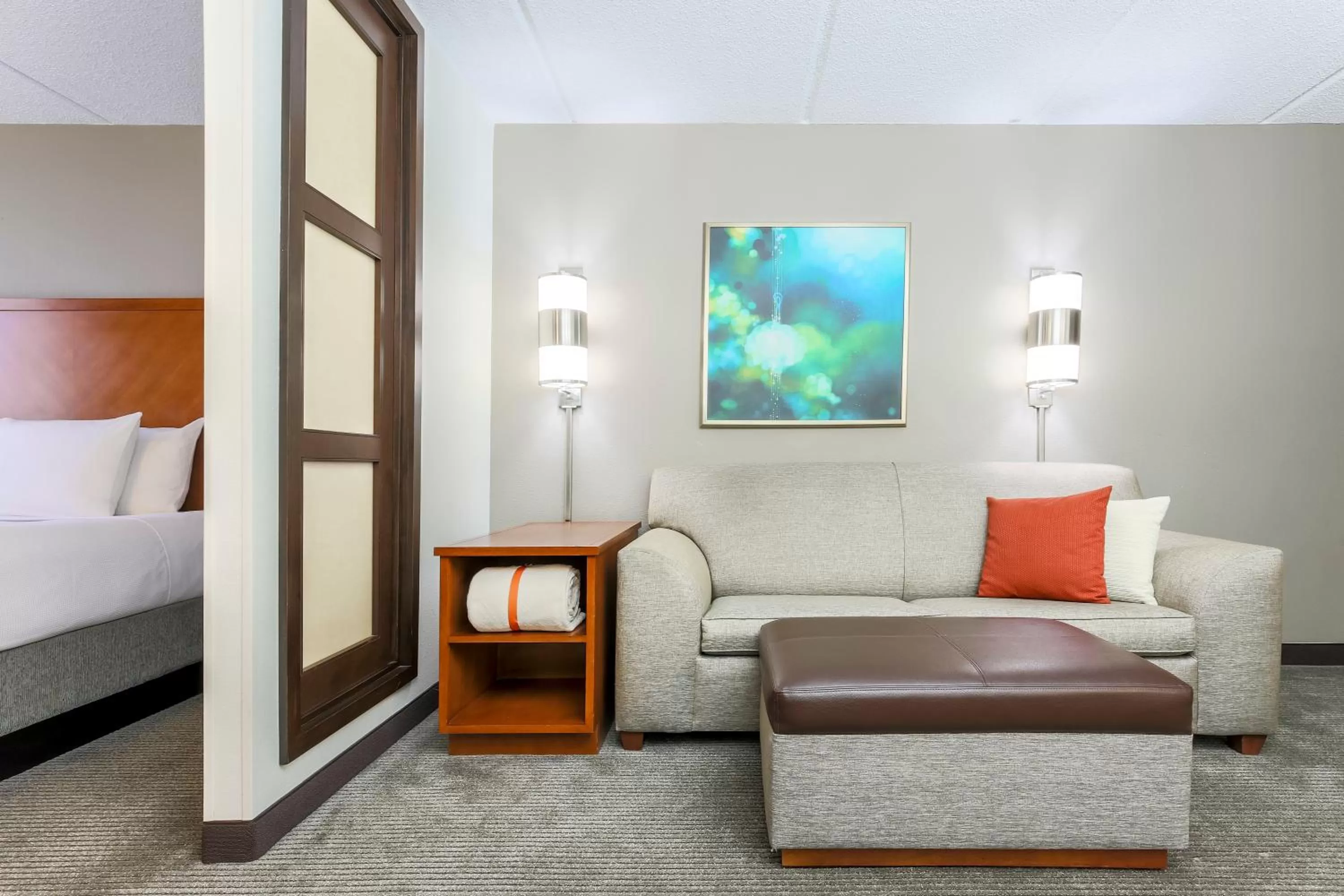 TV and multimedia, Bed in Hyatt Place Fort Worth/Hurst