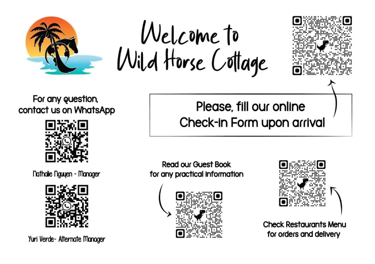 Logo/Certificate/Sign in Horse Cottage