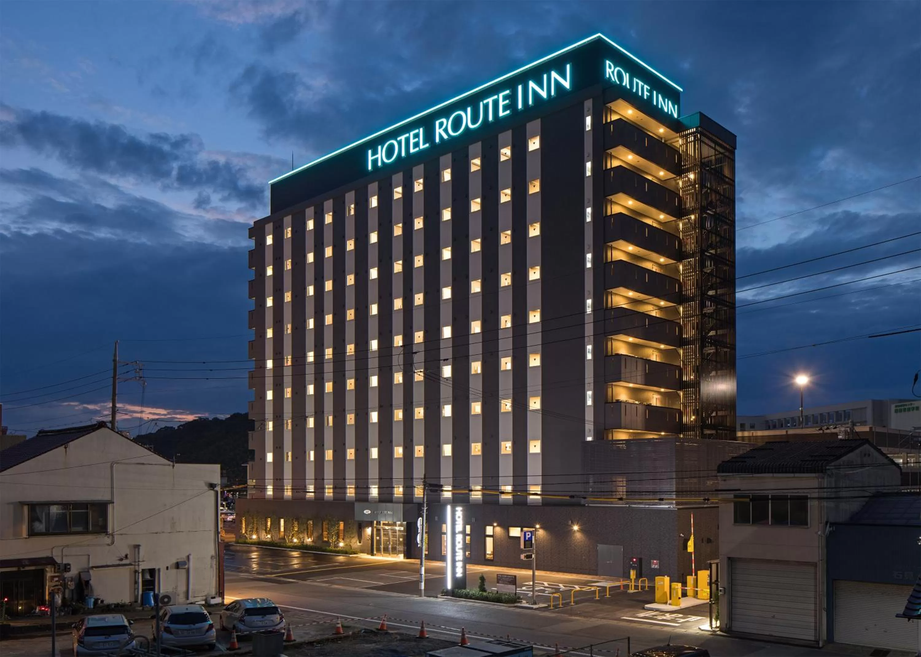 Property building in Hotel Route-Inn Hamada Ekimae