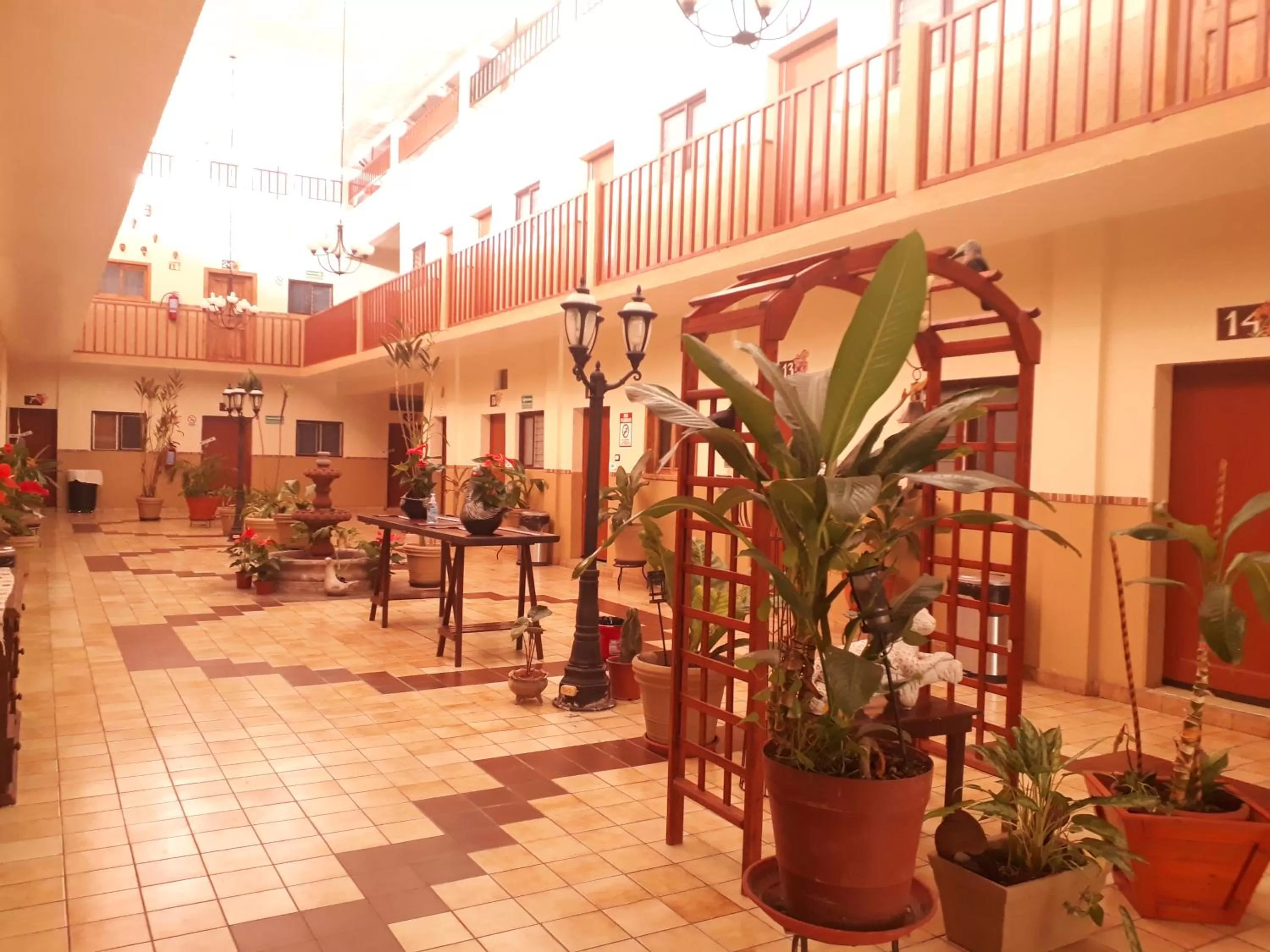 Property building in Hotel Cervantino