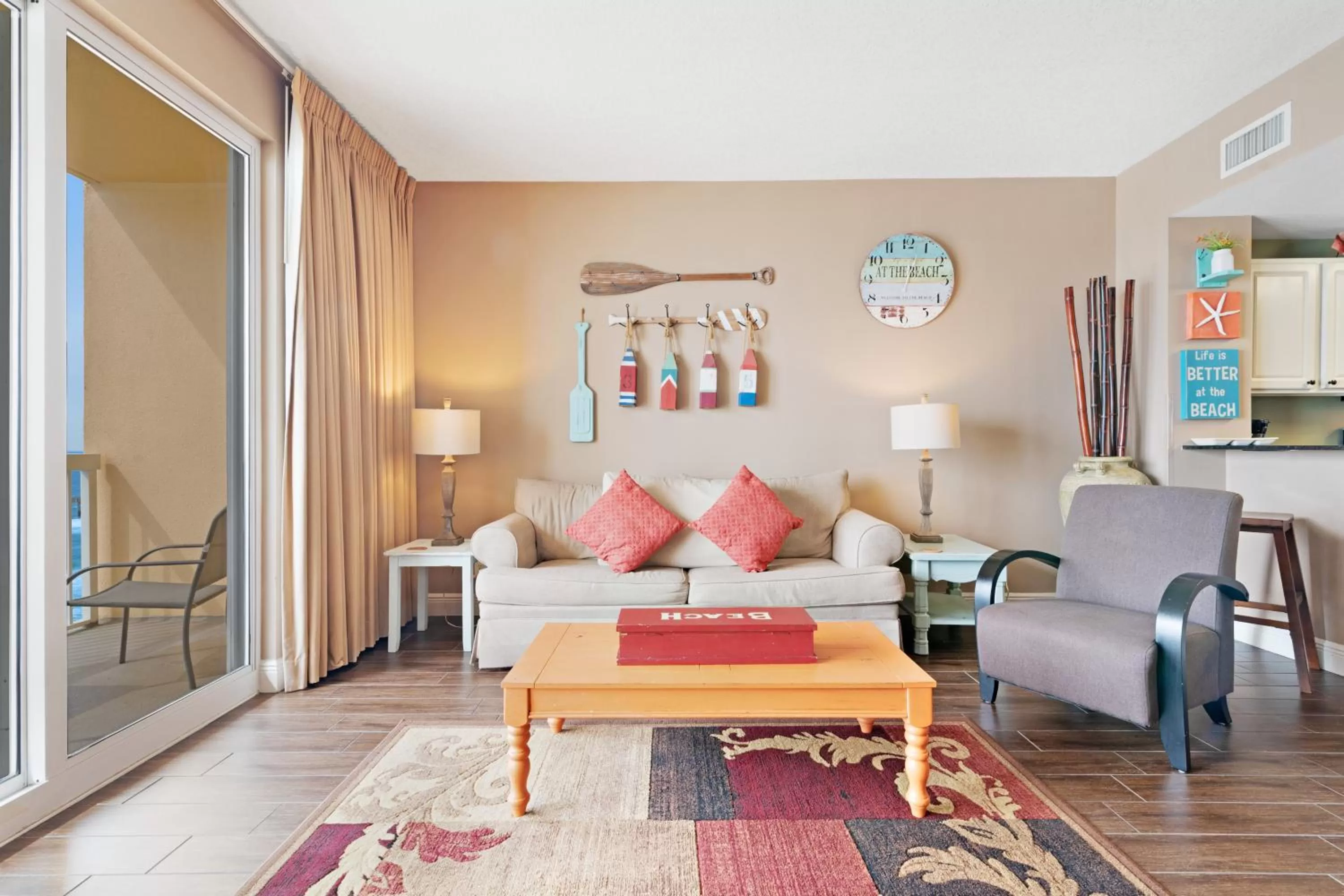 Seating Area in Calypso Resort