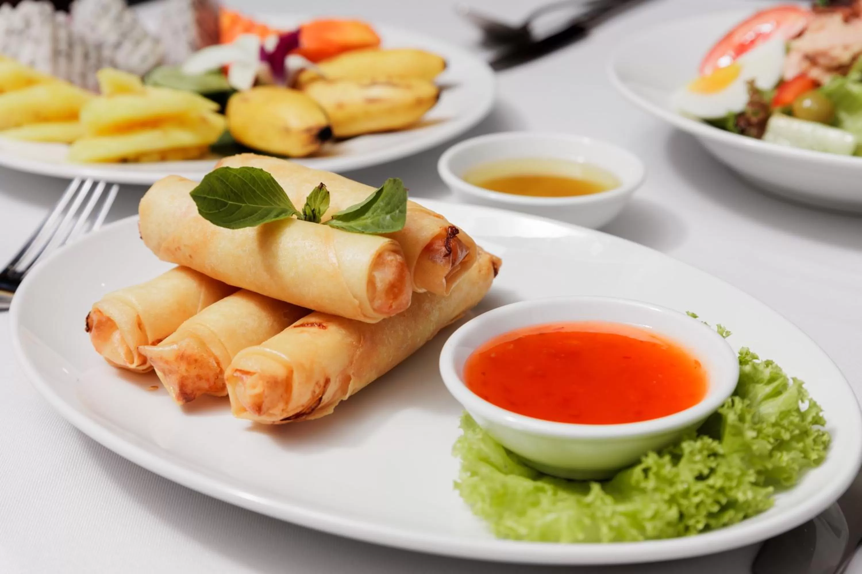 Food close-up in Two Seasons Siem Reap Hotel