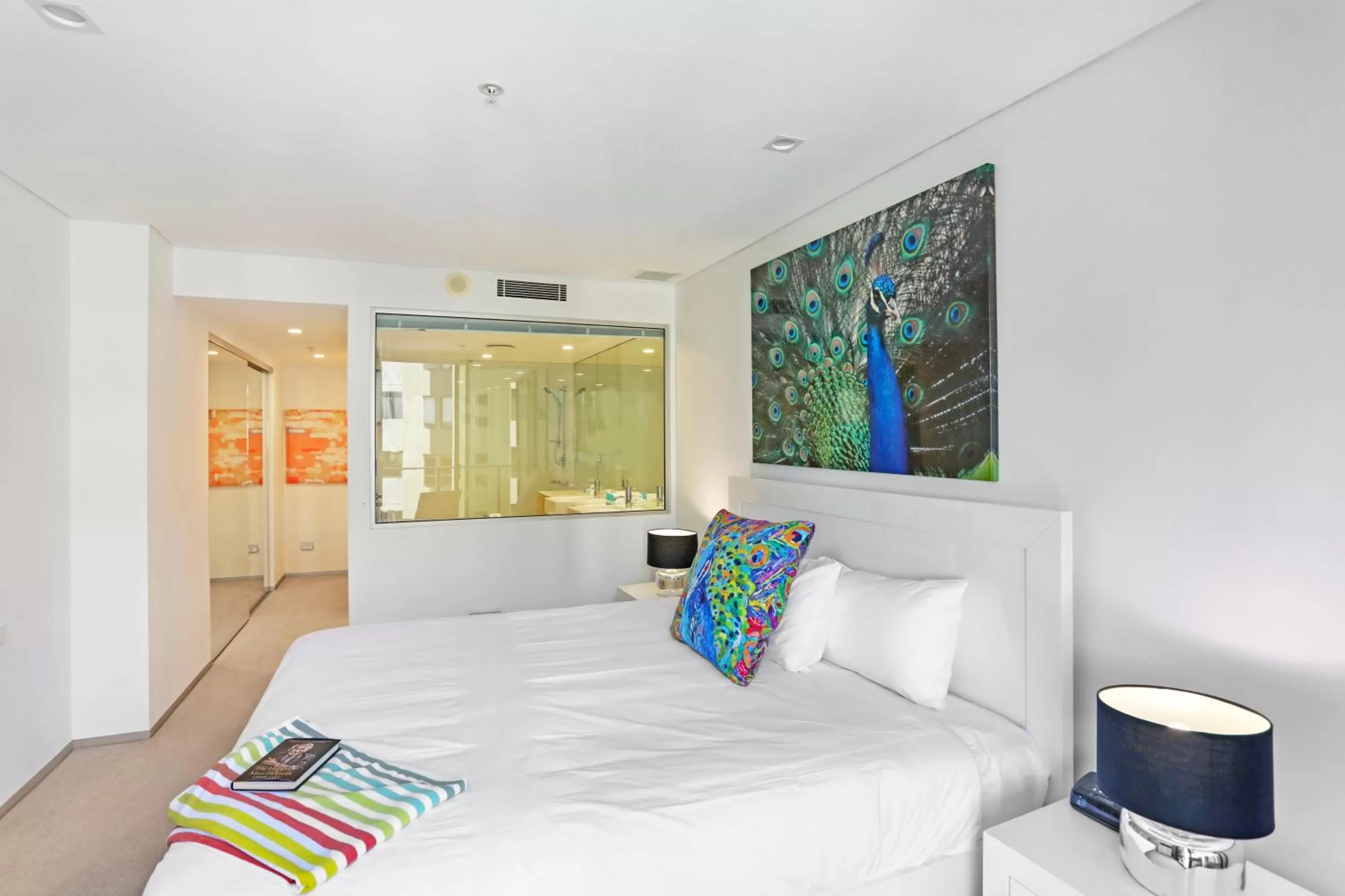 Bedroom, Bed in Ambience on Burleigh Beach