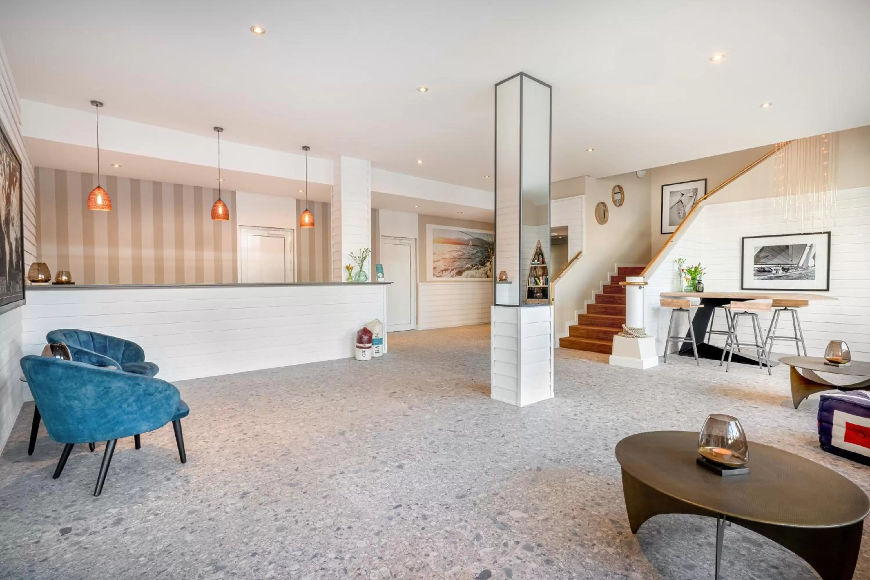 Lobby or reception in Hotel Yachtclub