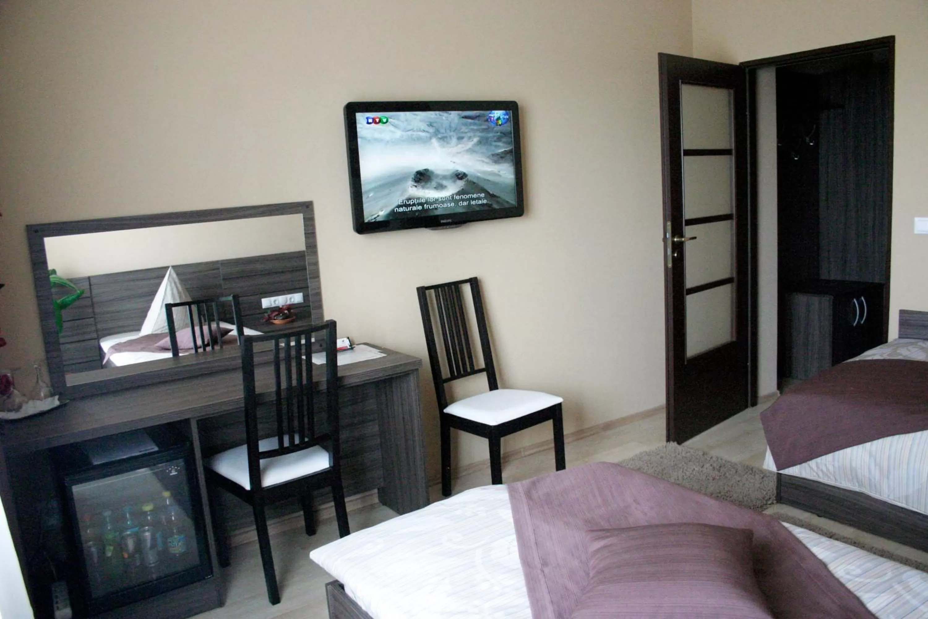 Decorative detail, TV/Entertainment Center in Hotel Sheriff