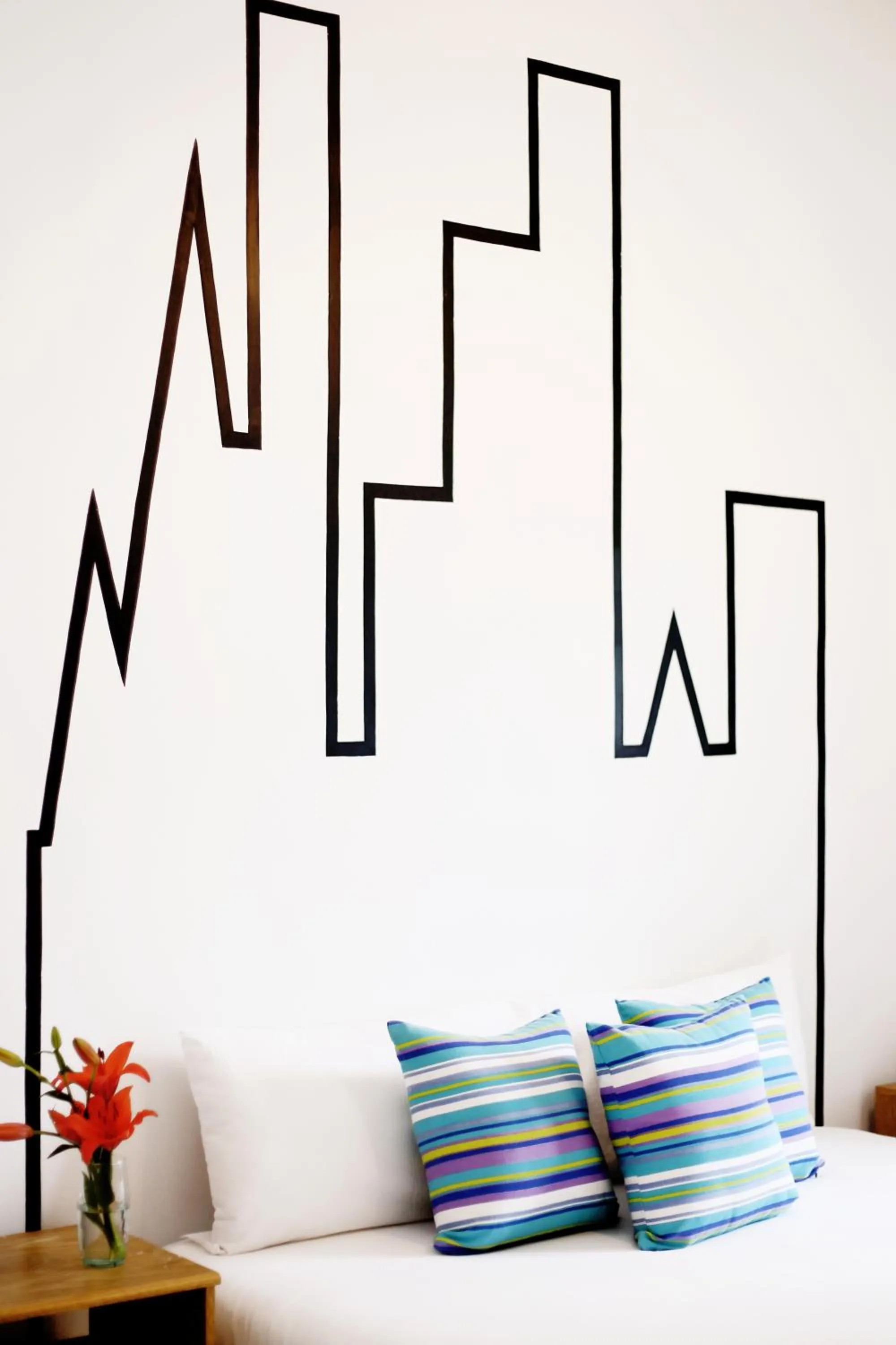 Bedroom, Bed in Art Factory Soho