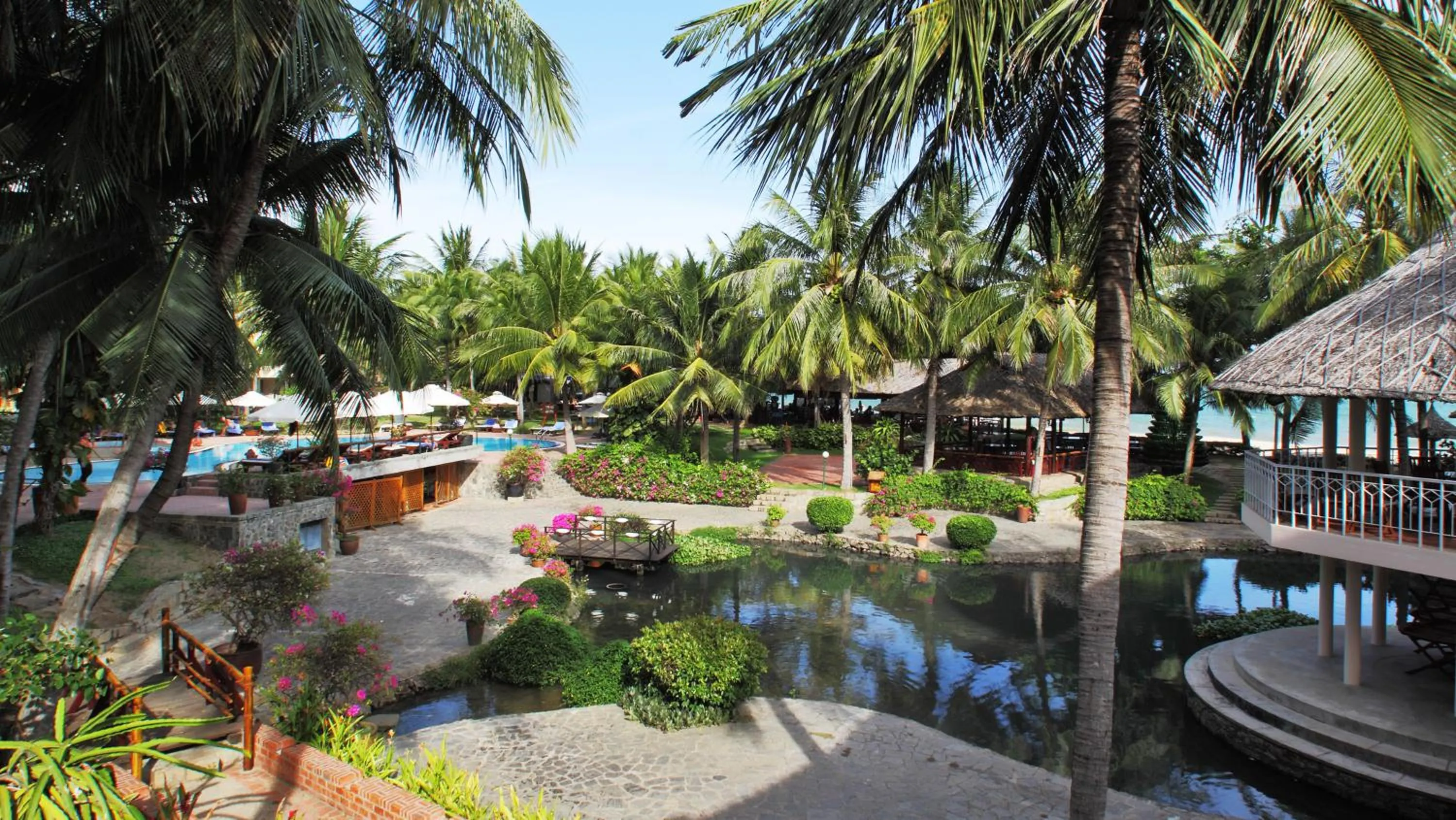 Facade/entrance in Saigon Mui Ne Resort