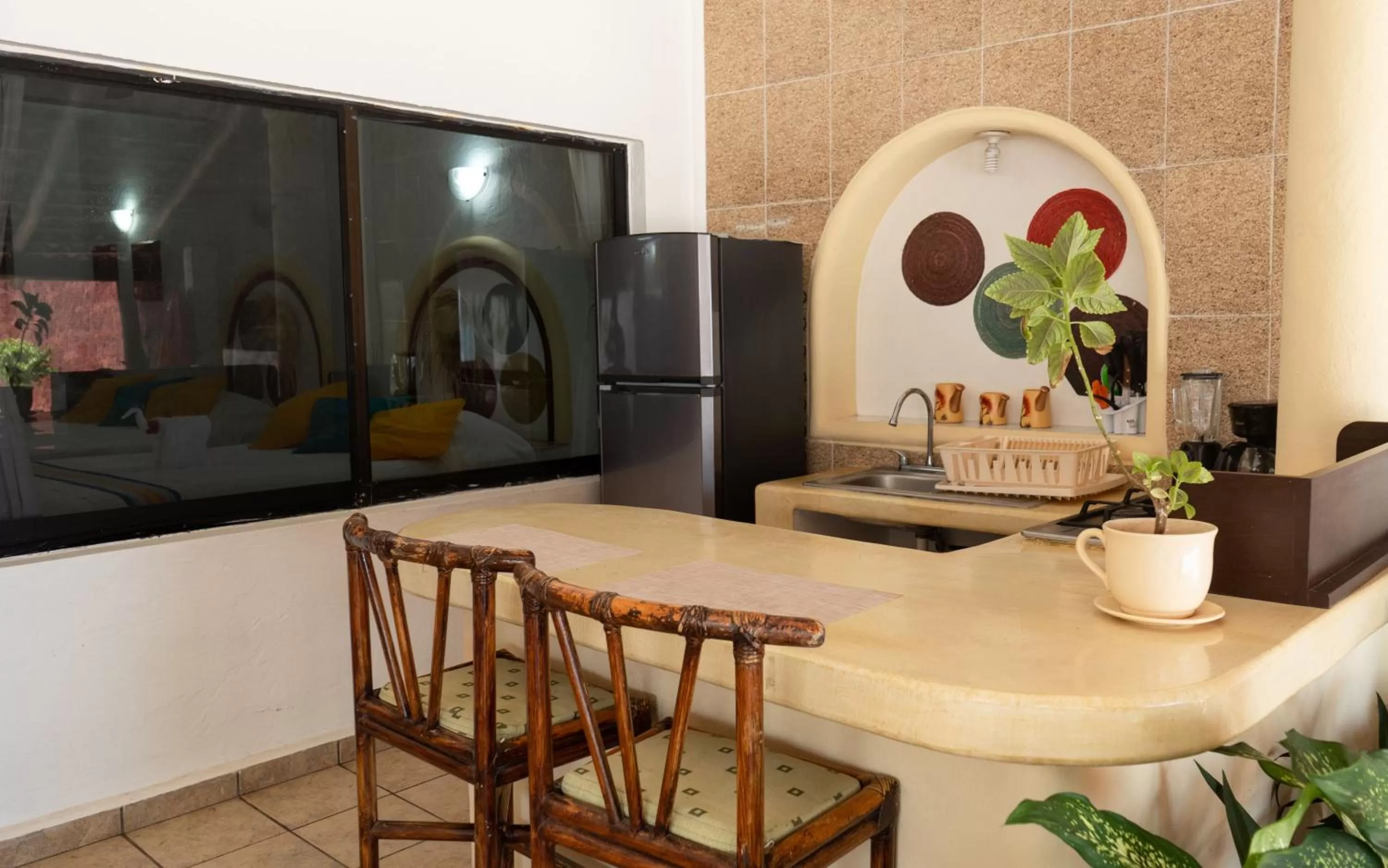 Kitchen or kitchenette in Arena Suites