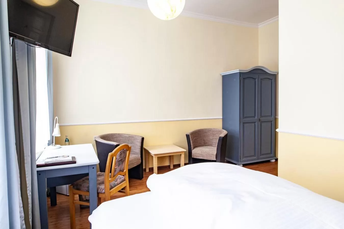 Decorative detail, Bed in Hotel Silesia