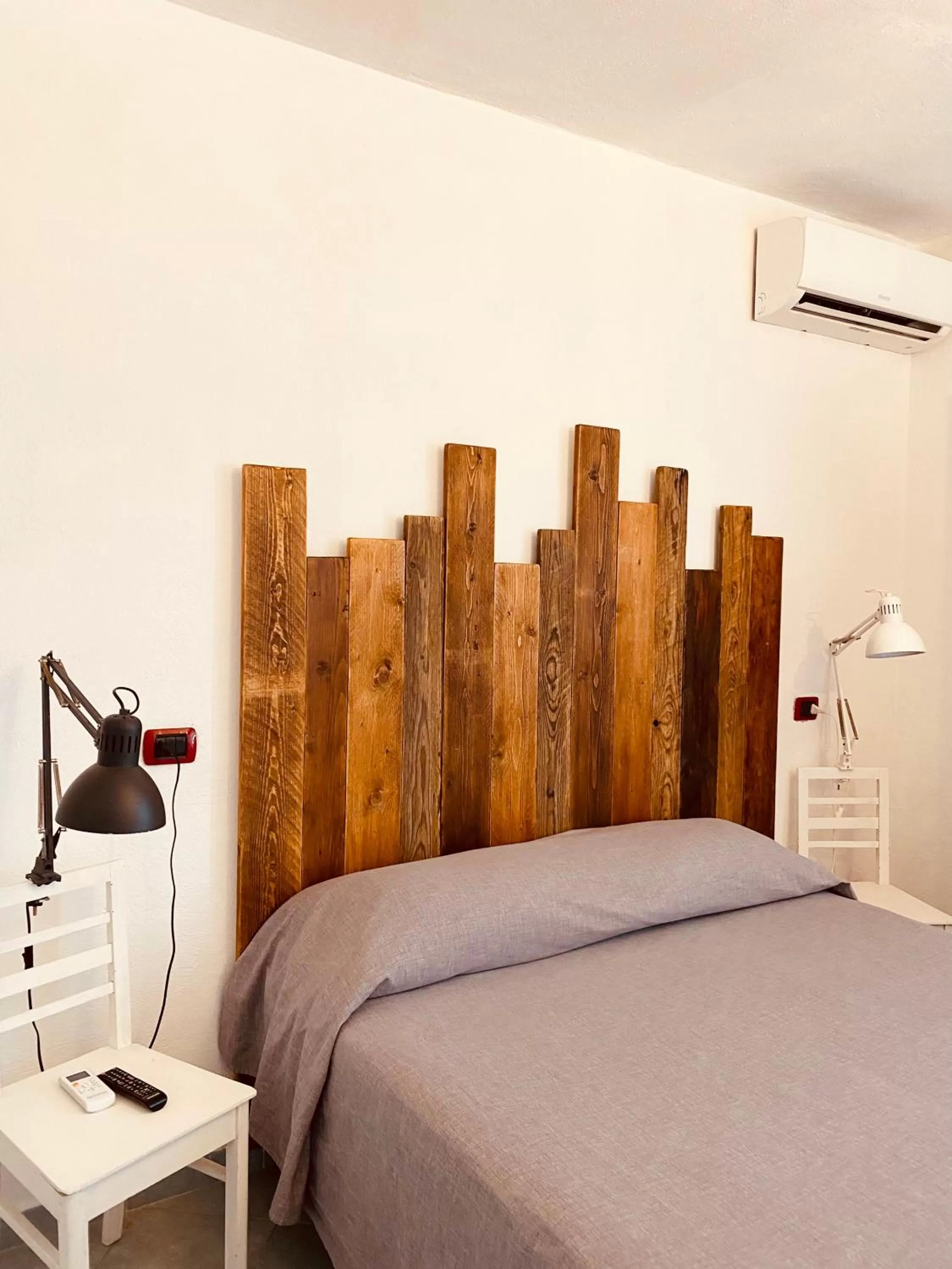 Bed in Black Market Hotel