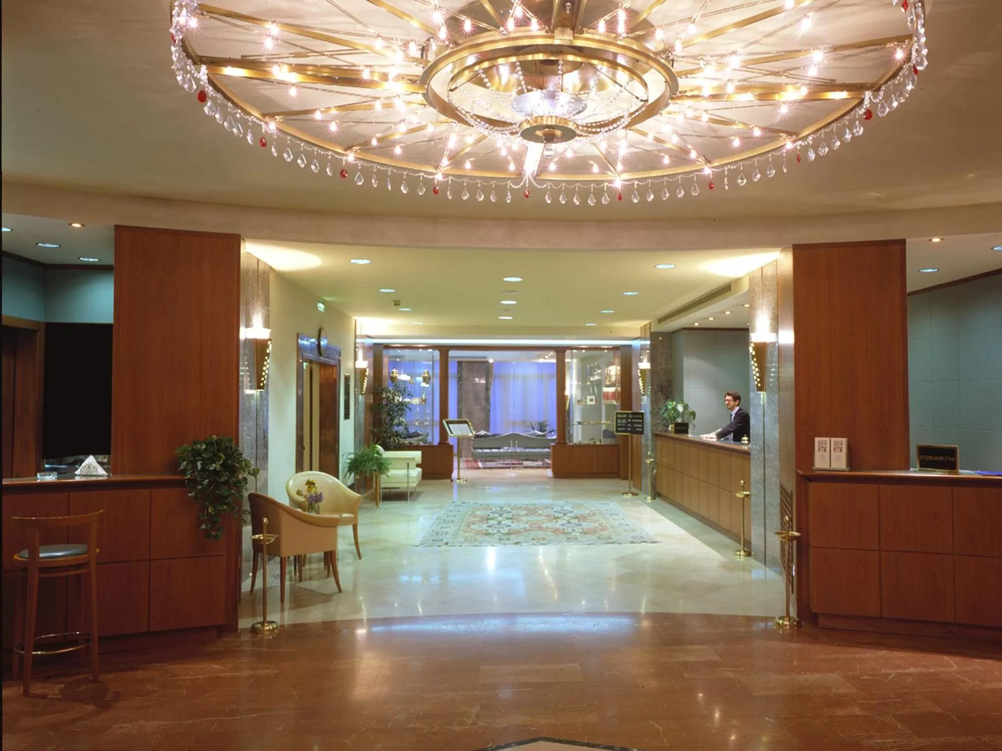 Lobby or reception in Sangallo Palace