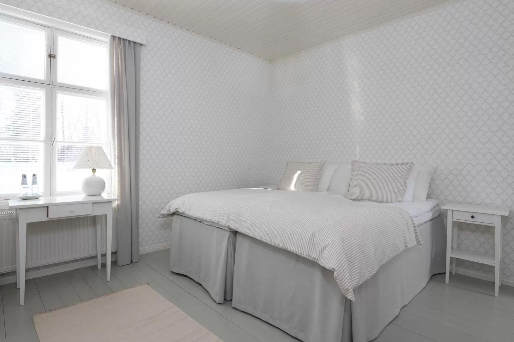 Photo of the whole room, Bed in Ahlströmin Ruukki Noormarkku