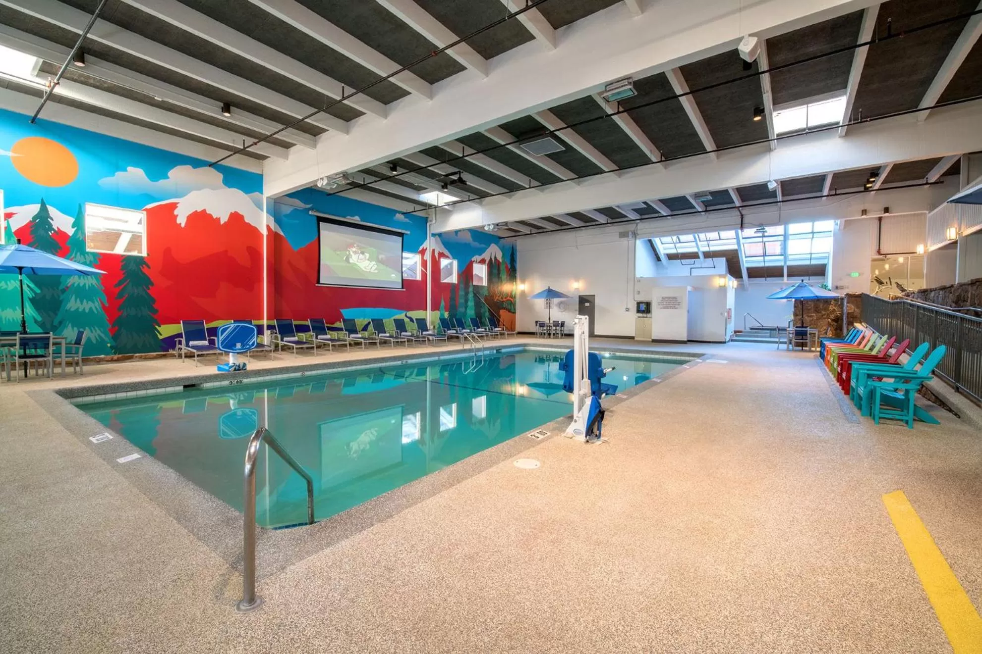 Swimming pool in Holiday Inn Estes Park by IHG