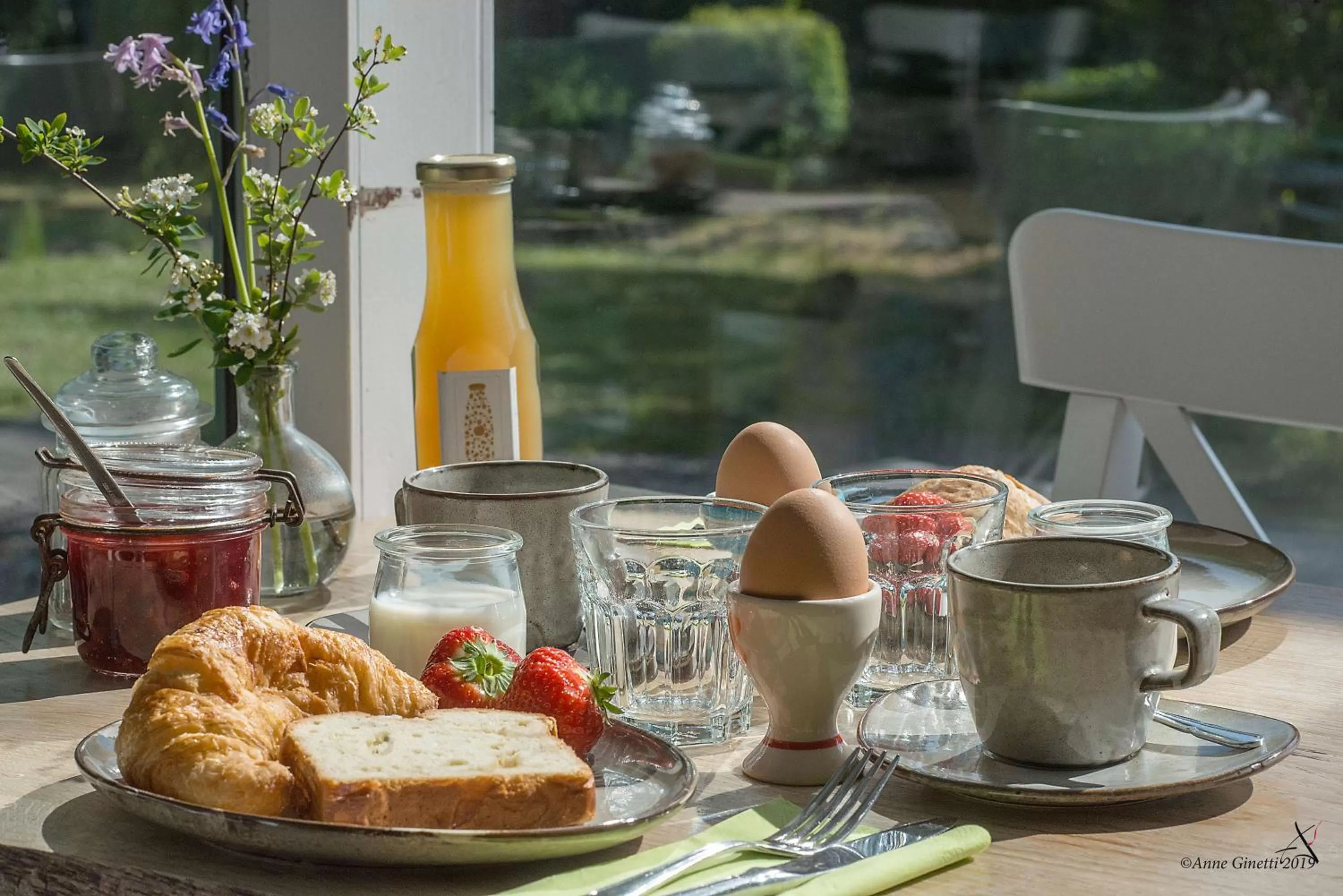 Decorative detail in Les Chambres du Vivier, chambres d'hôtes à Durbuy