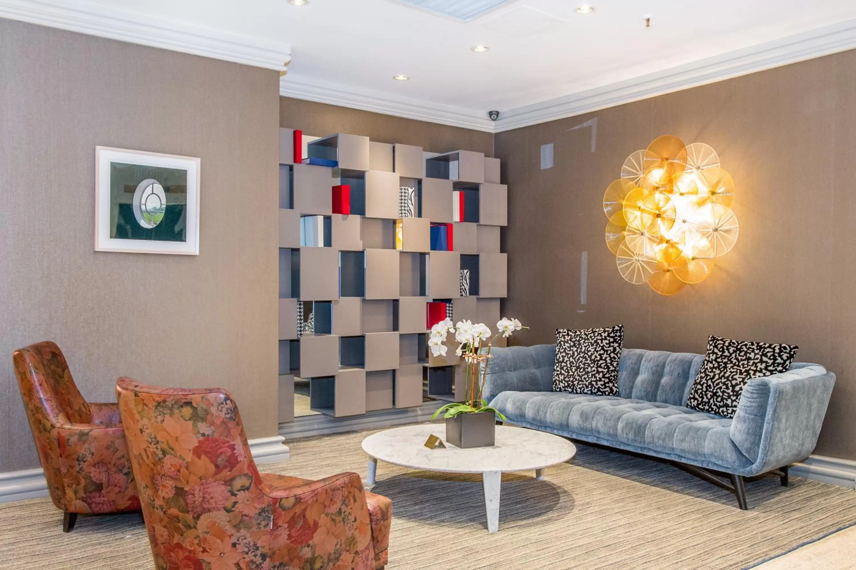 Lobby or reception in Lombardy Hotel